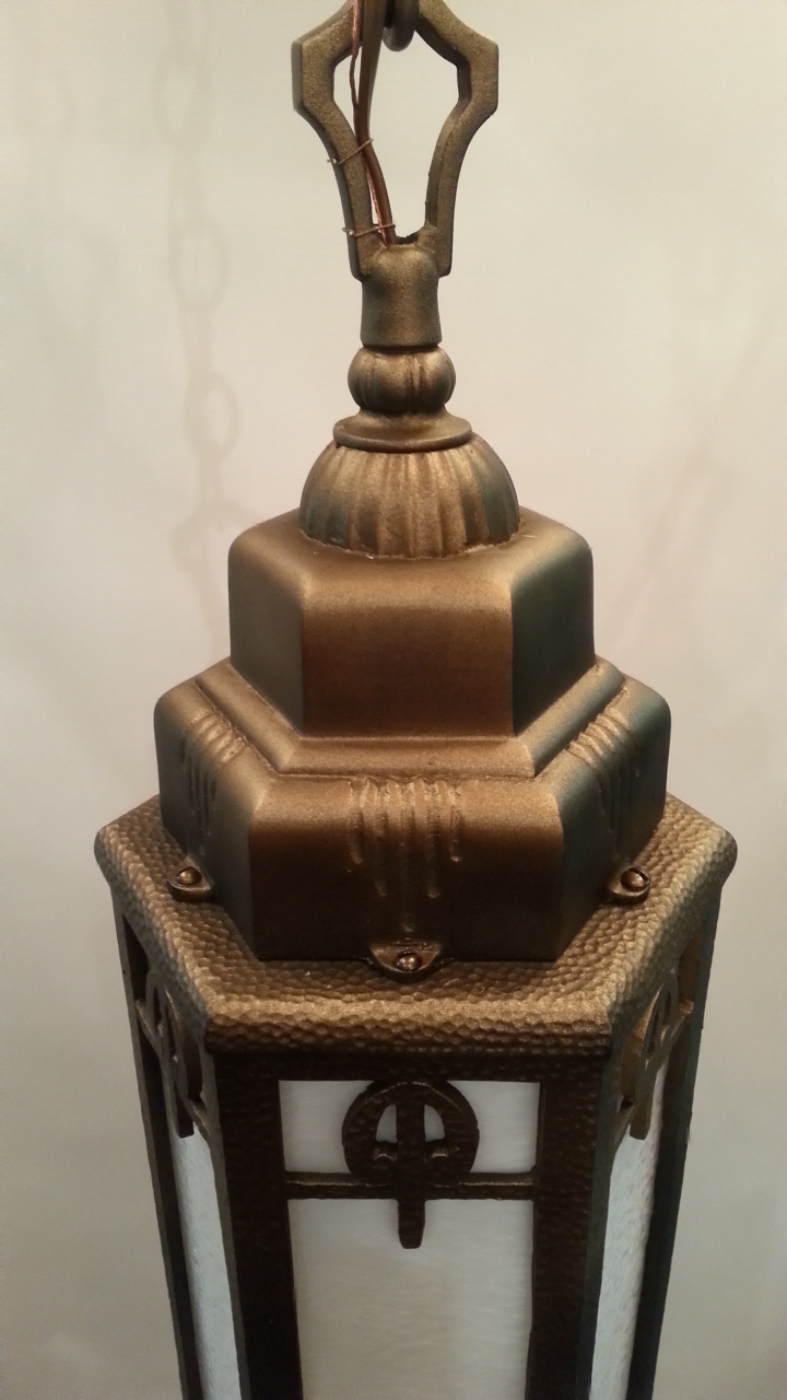 Monumental Pendant Lights   1 Pair