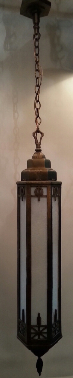 Monumental Pendant Lights   1 Pair