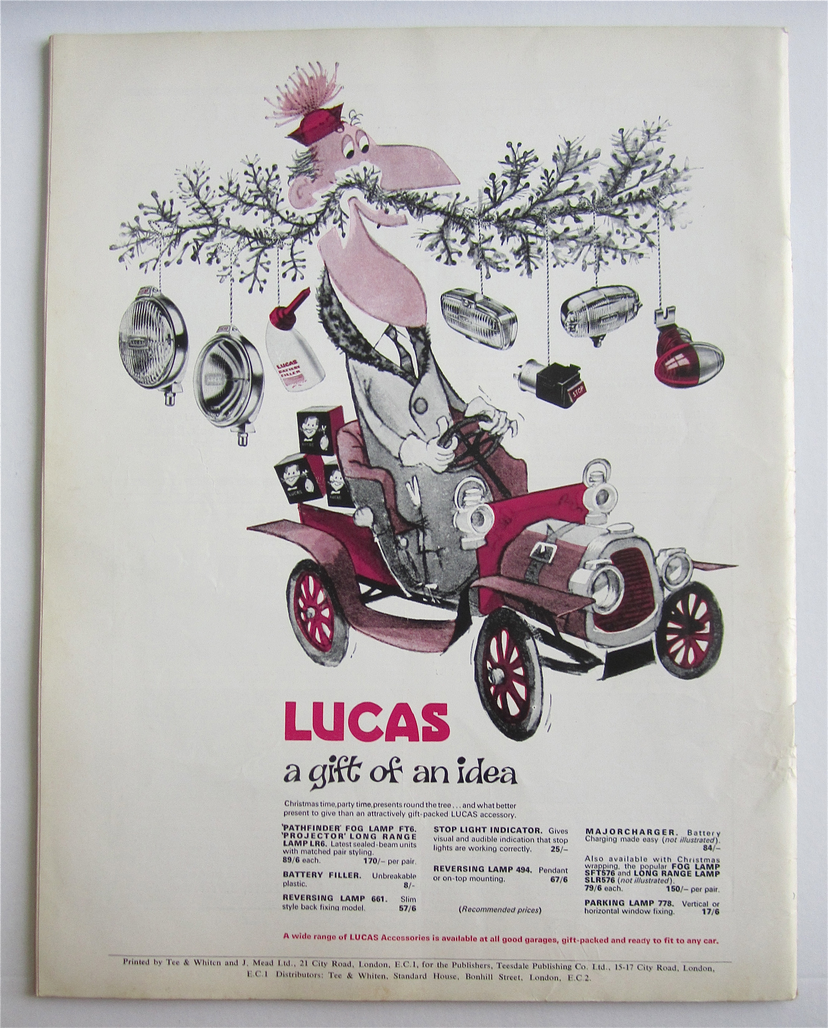 Motor Sport Magazine December 1966 Road To Victory