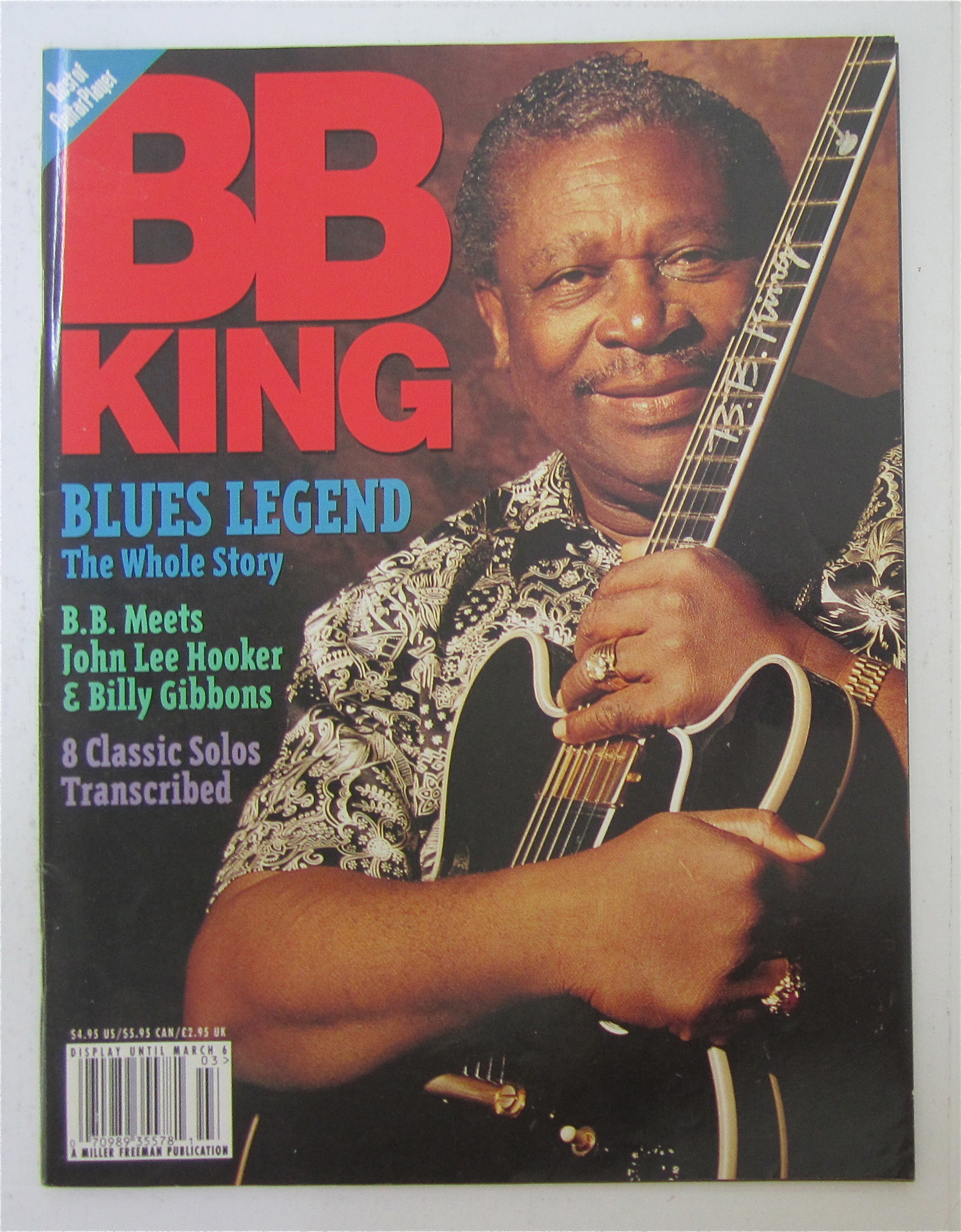 BB King March 6, 1995 Blues Legend (The Whole Story)