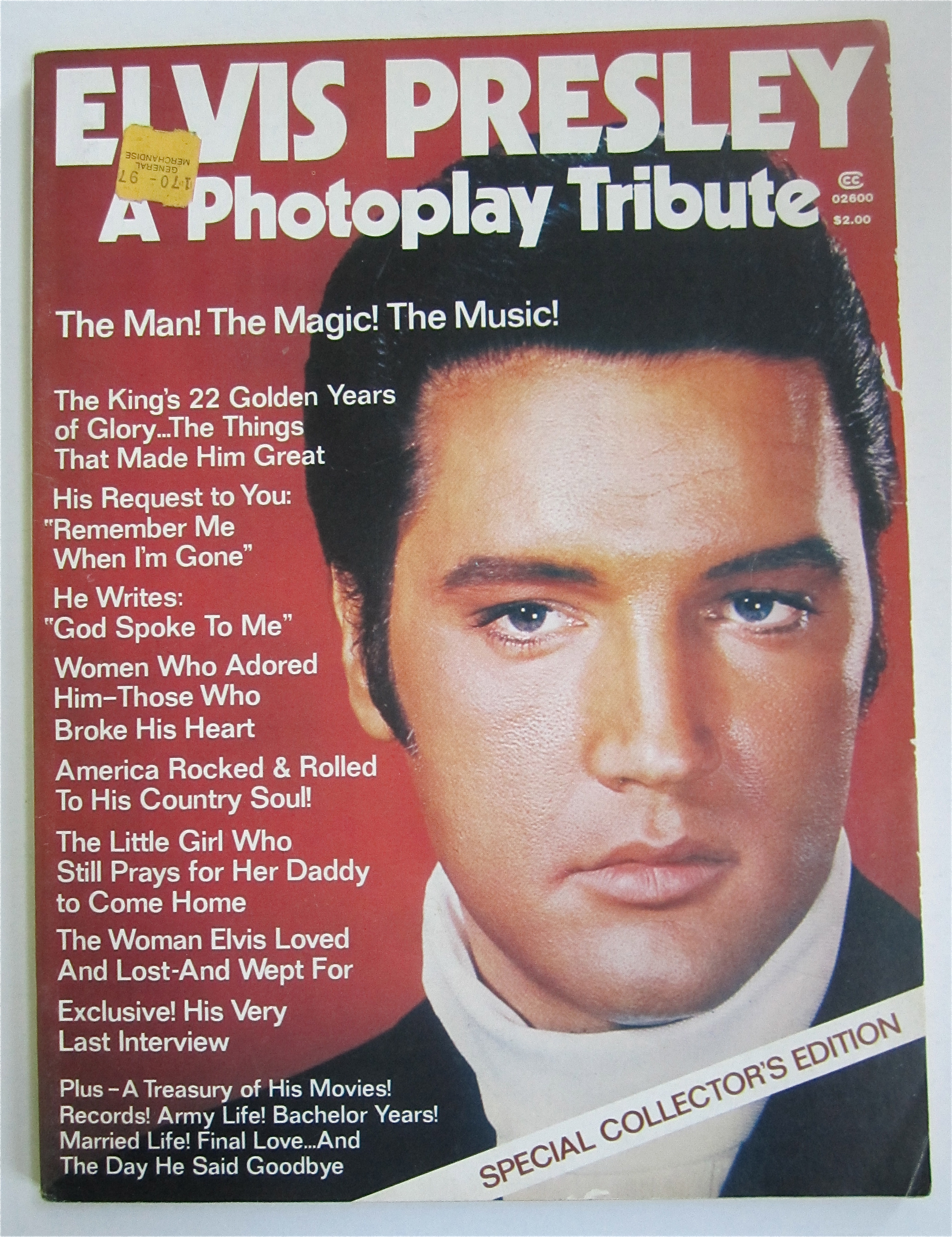 Photoplay Magazine-1977-Elvis Presley Tribute