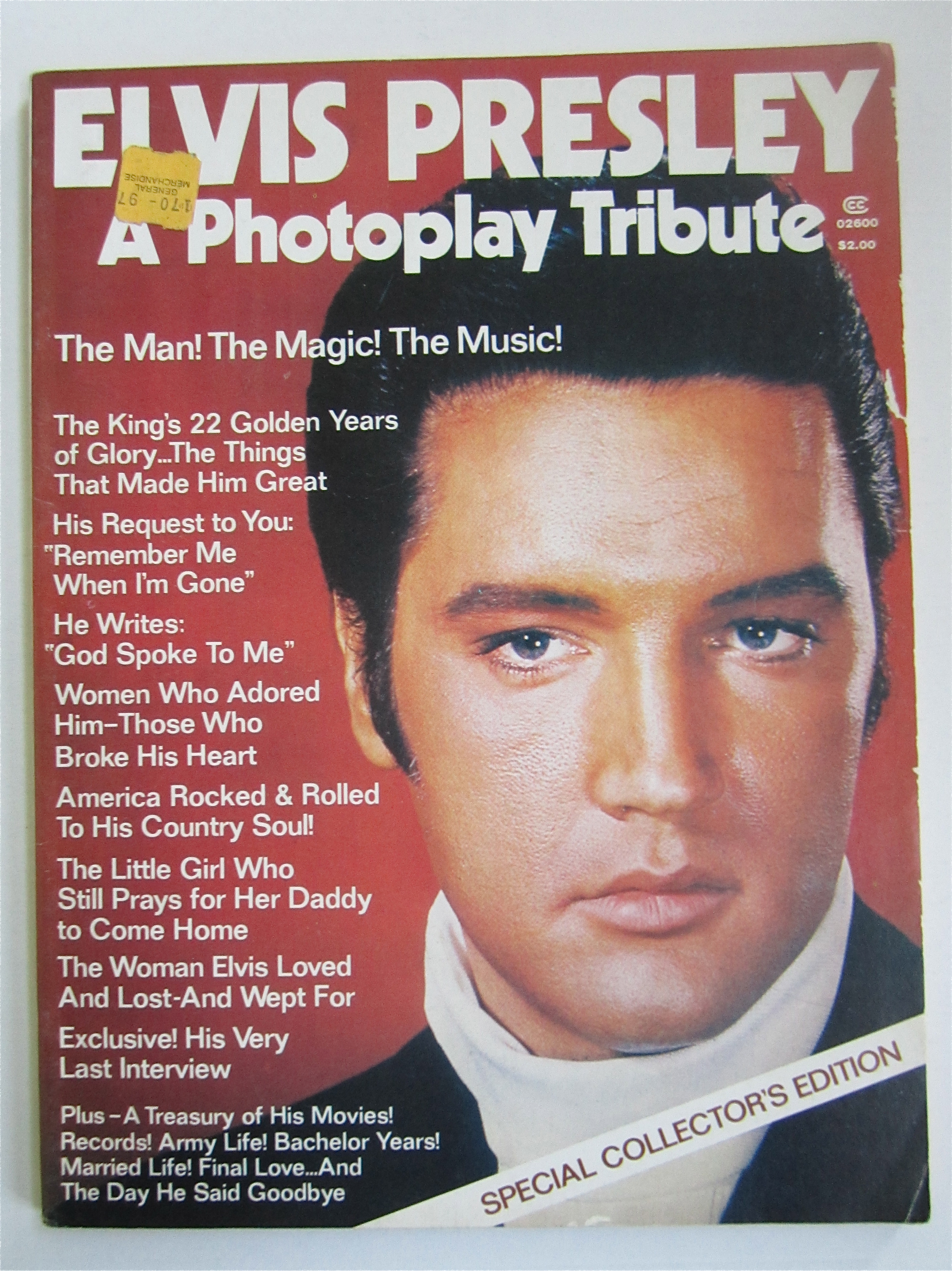 Photoplay Magazine-1977-Elvis Presley Tribute