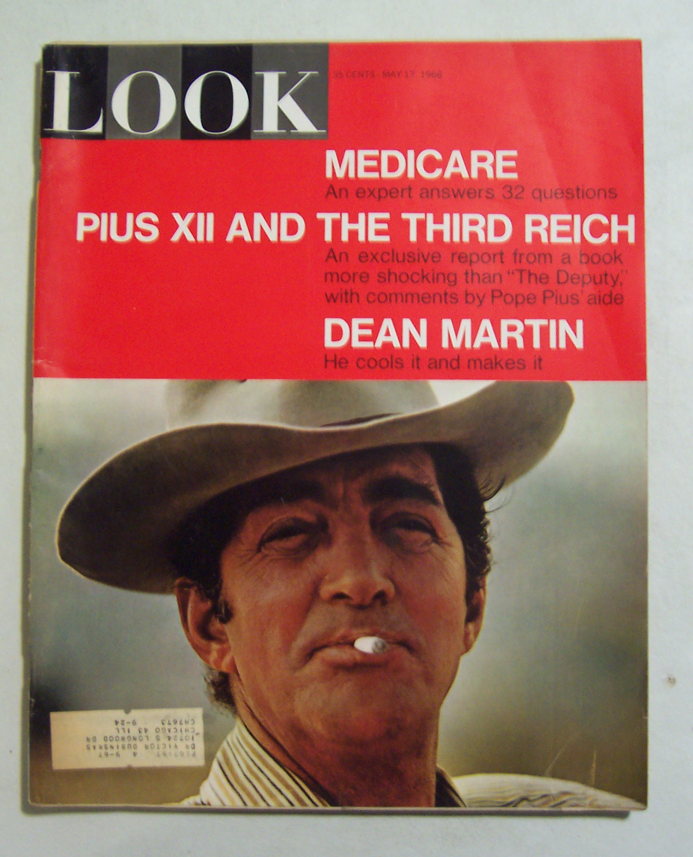 Look Magazine - May 17, 1966 - Pius & The Third Reich