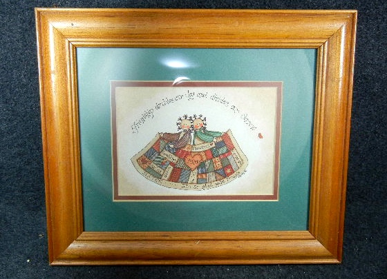 Picture Framed and Matted Friendship