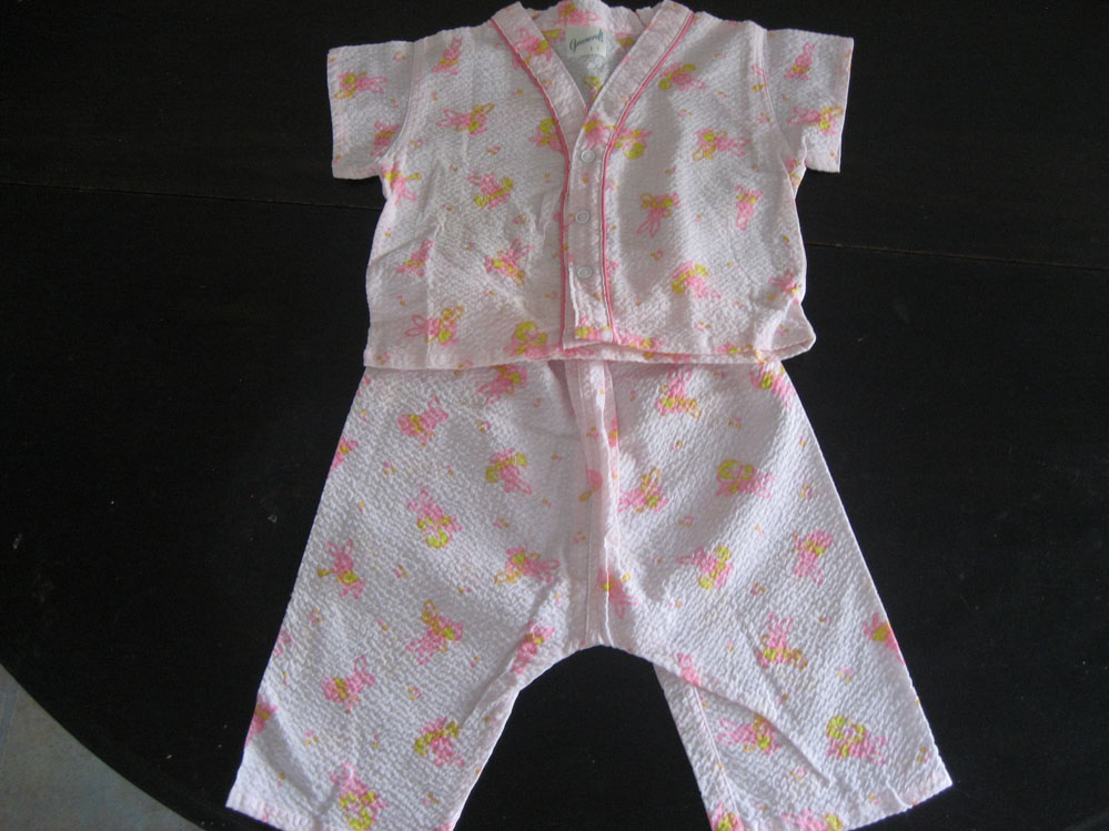 Pink Bunny Pajamas