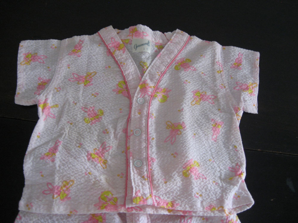 Pink Bunny Pajamas