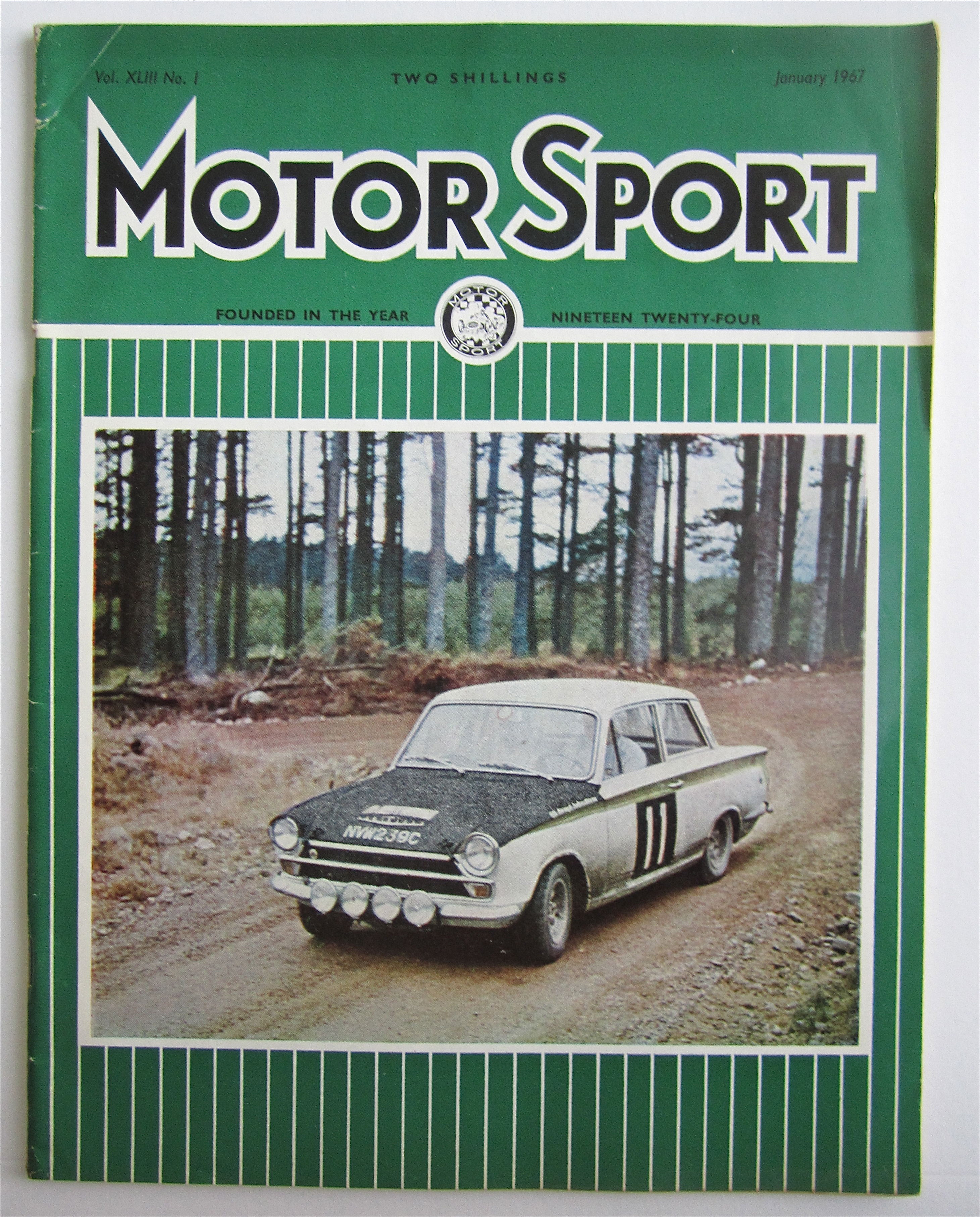 Motor Sport Magazine January 1967 Ford Swedish Driver