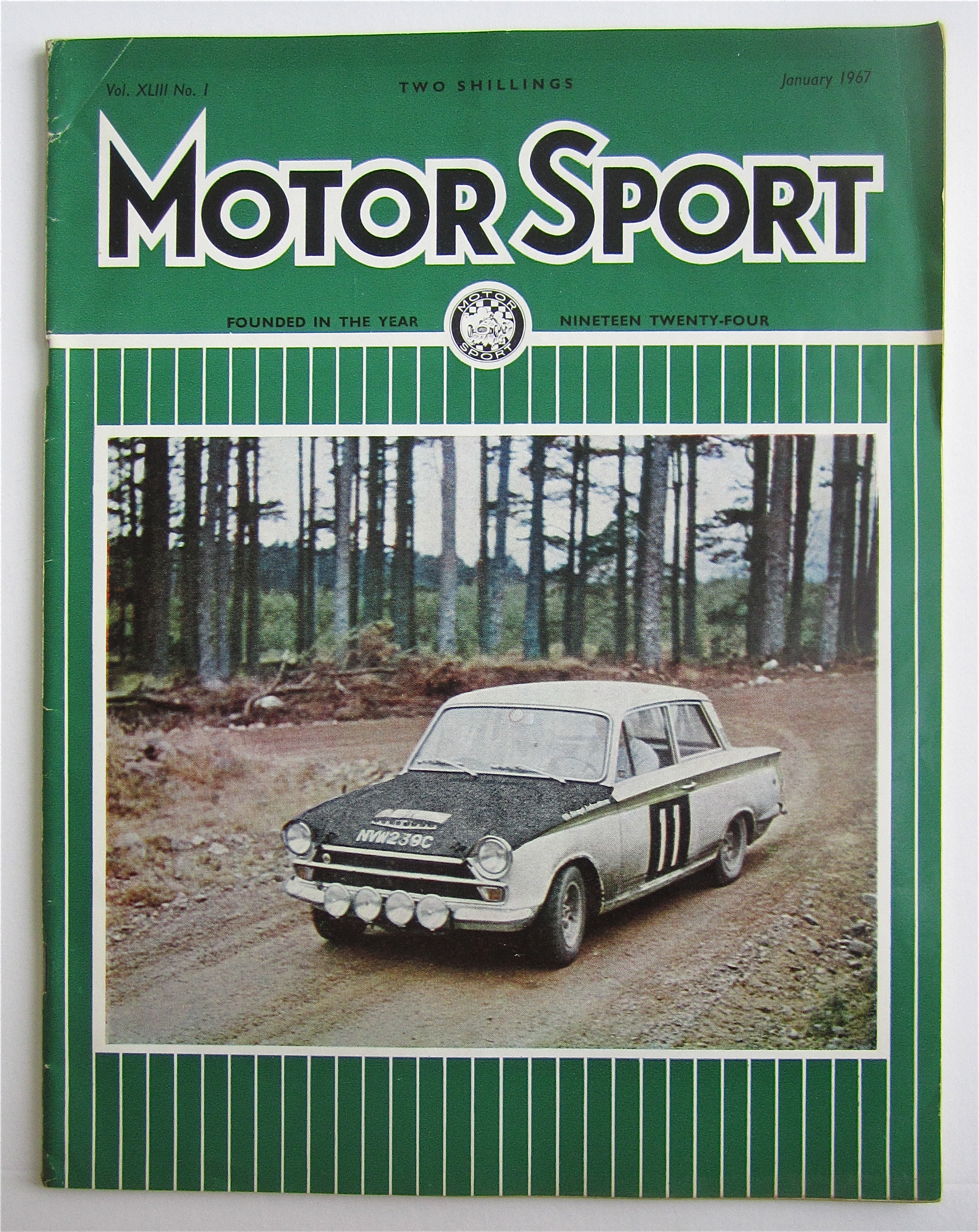 Motor Sport Magazine January 1967 Ford Swedish Driver