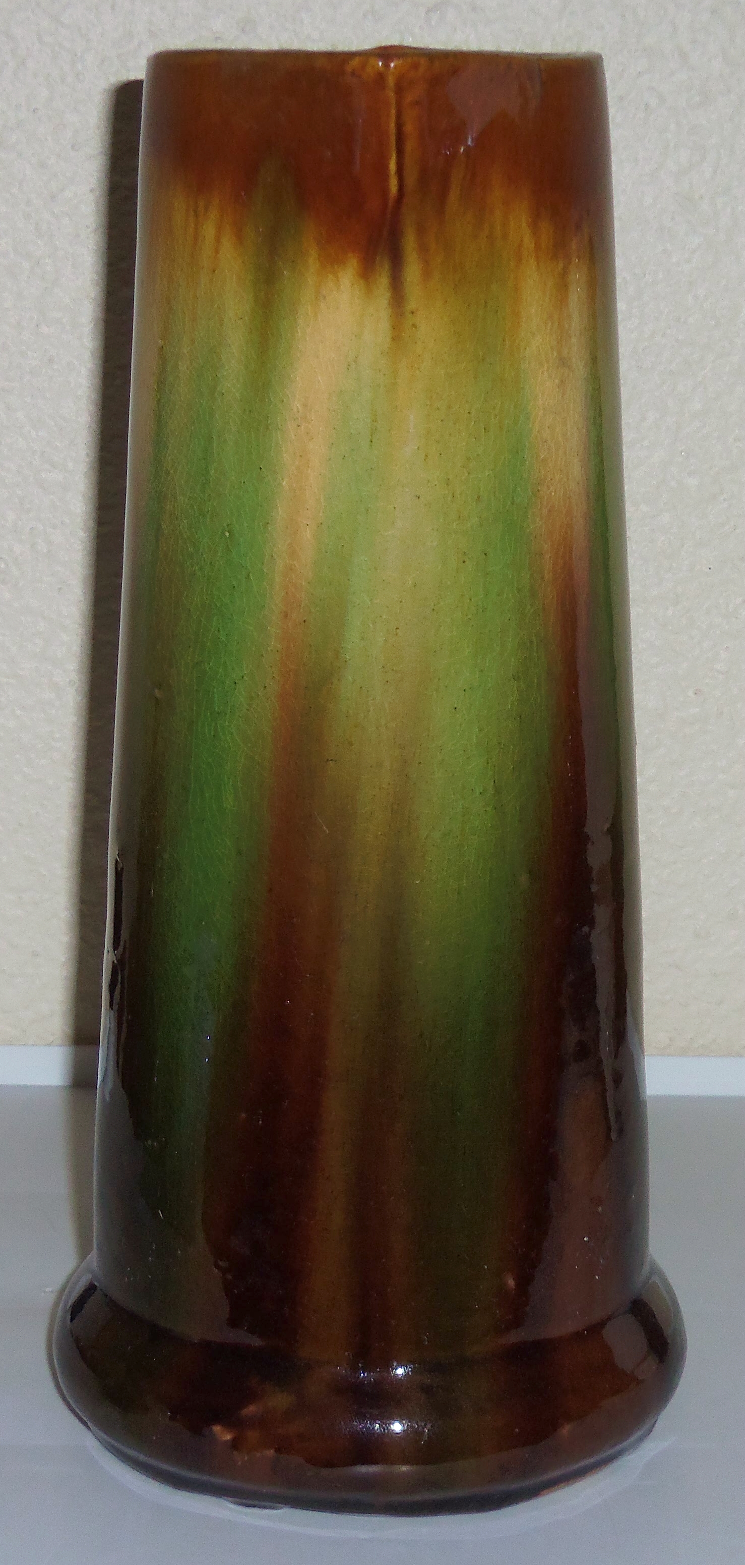 Cambridge Art Pottery Blended Glaze Large Pitcher!