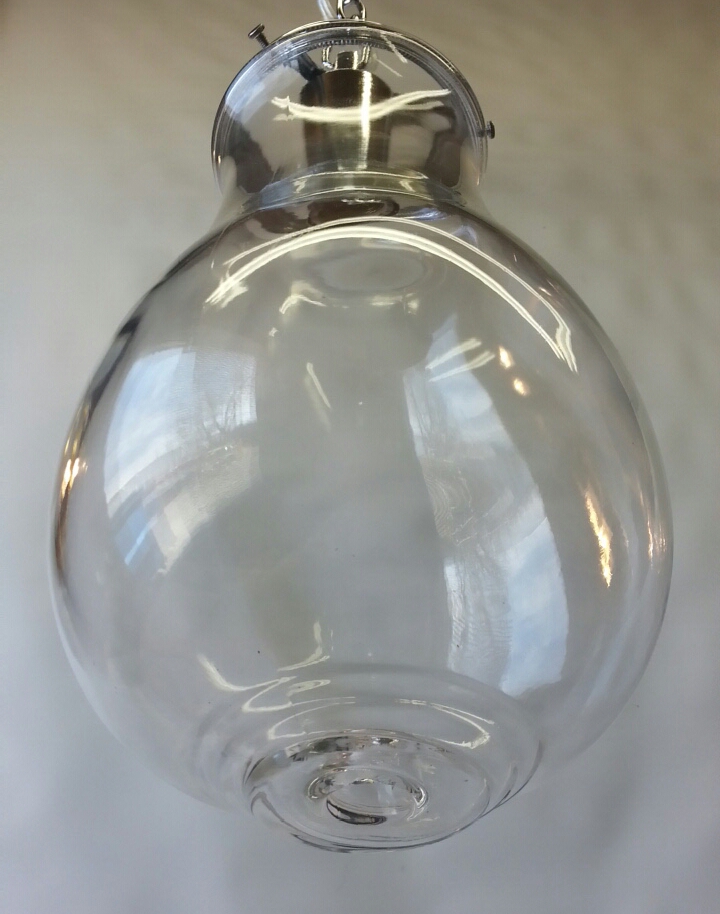 Chrome Pendant  Edison Bulb  #226