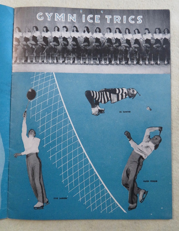 Original 1947 Sexy George Petty Pin Up Girl Ice Capades Program