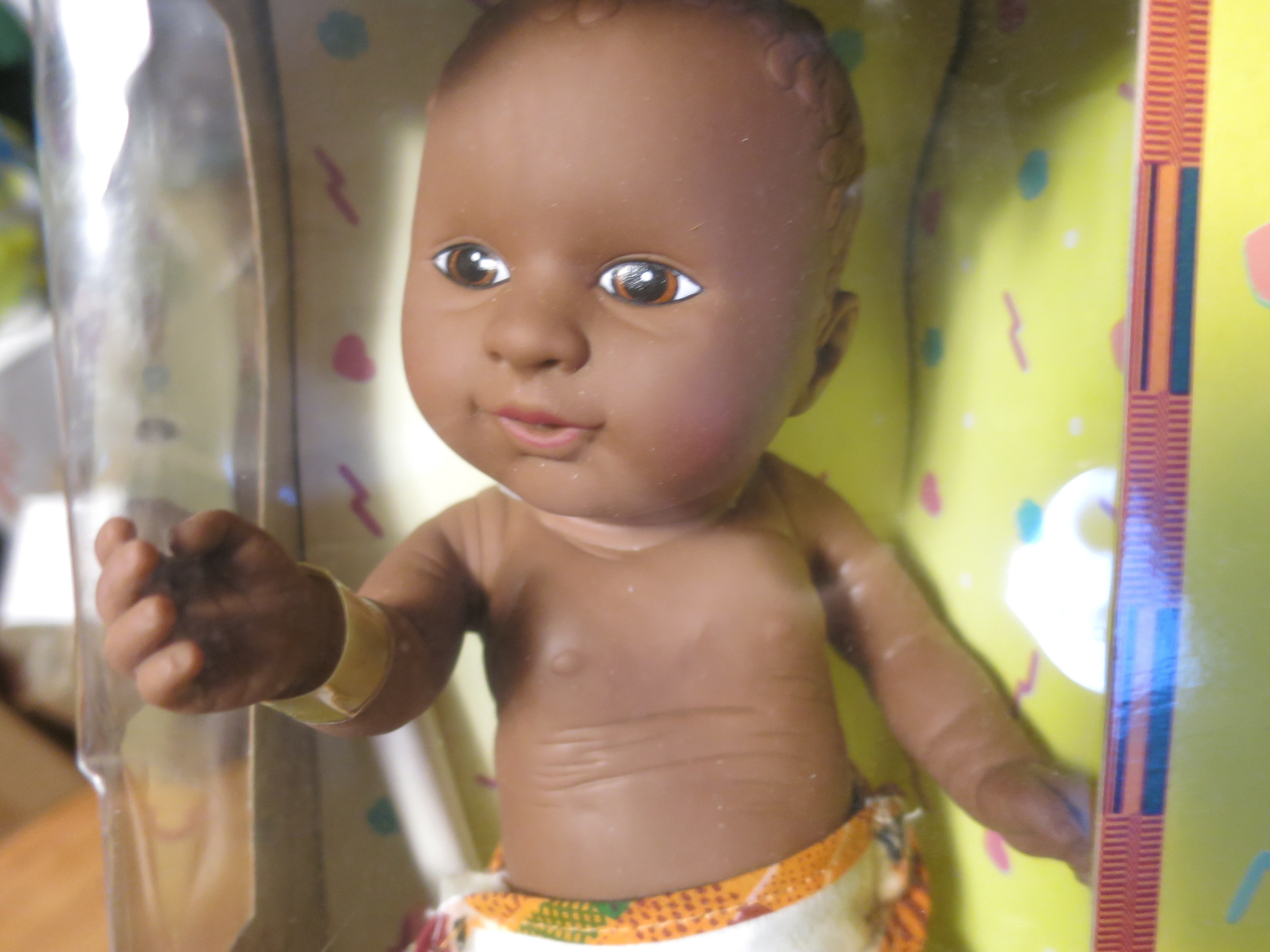 Olmec My First Baby Doll African American 9.5 inch 1991