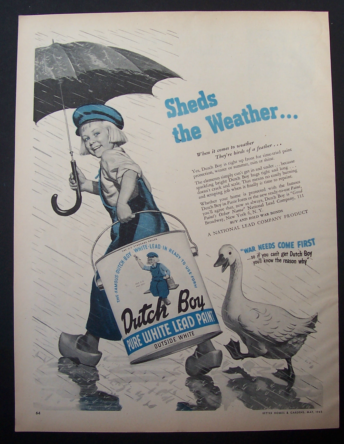 1945 Dutch Boy Paints