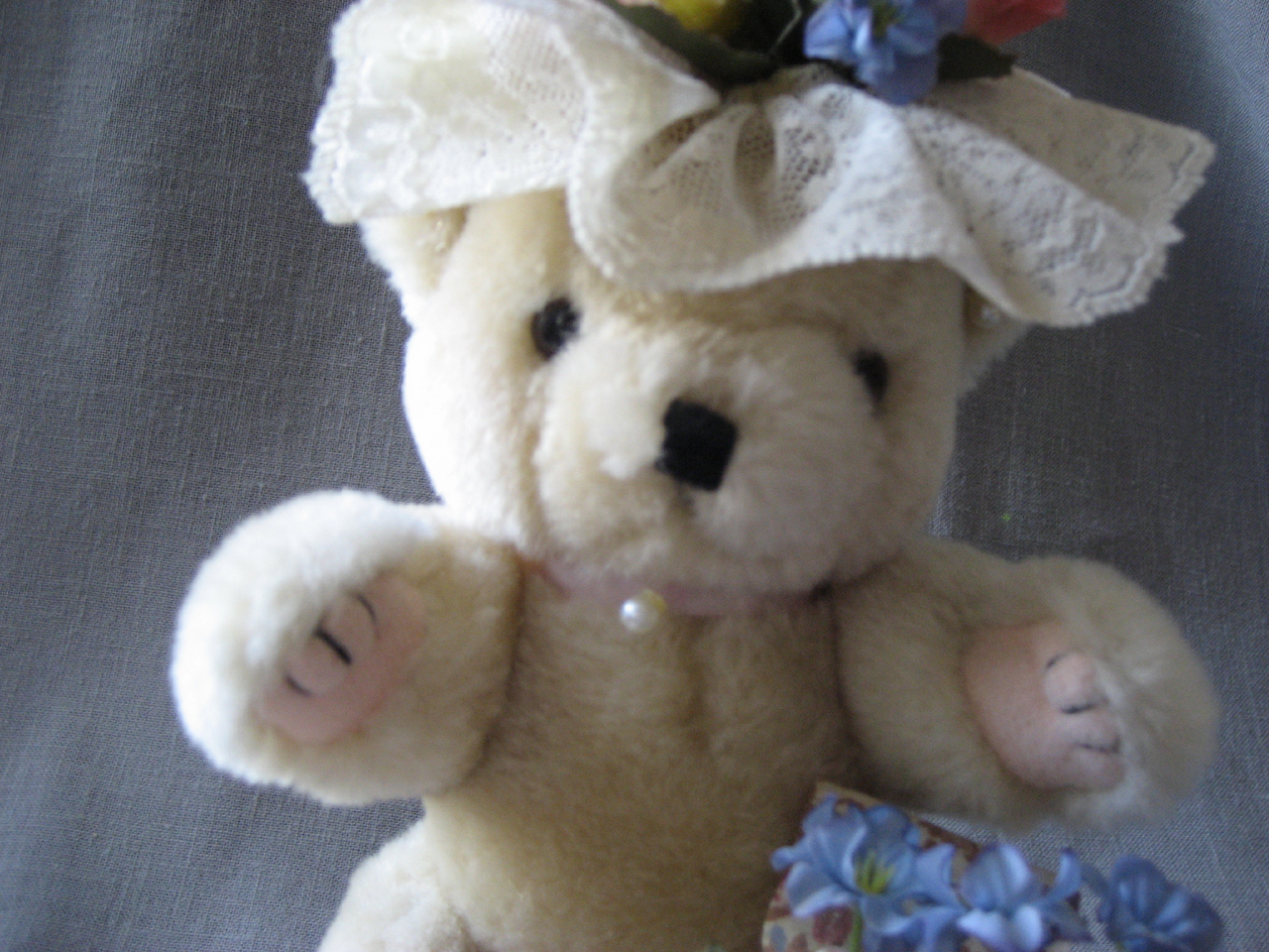 Bear On A Basket Music Box