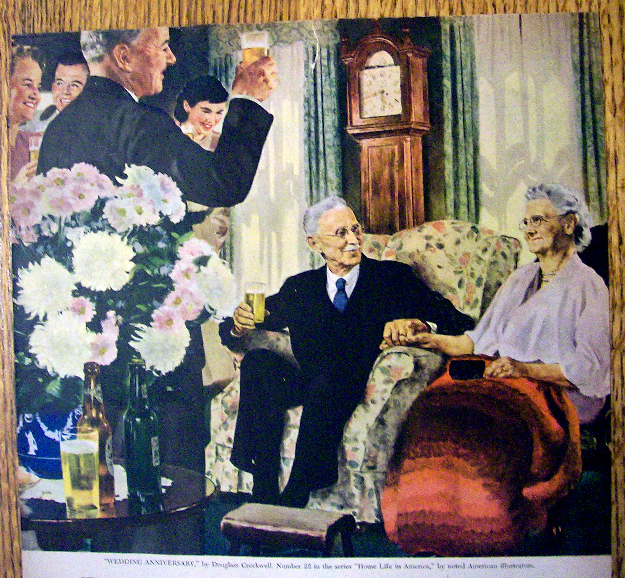 1948 Beer Belongs (Wedding Anniversary) /D. Crockwell