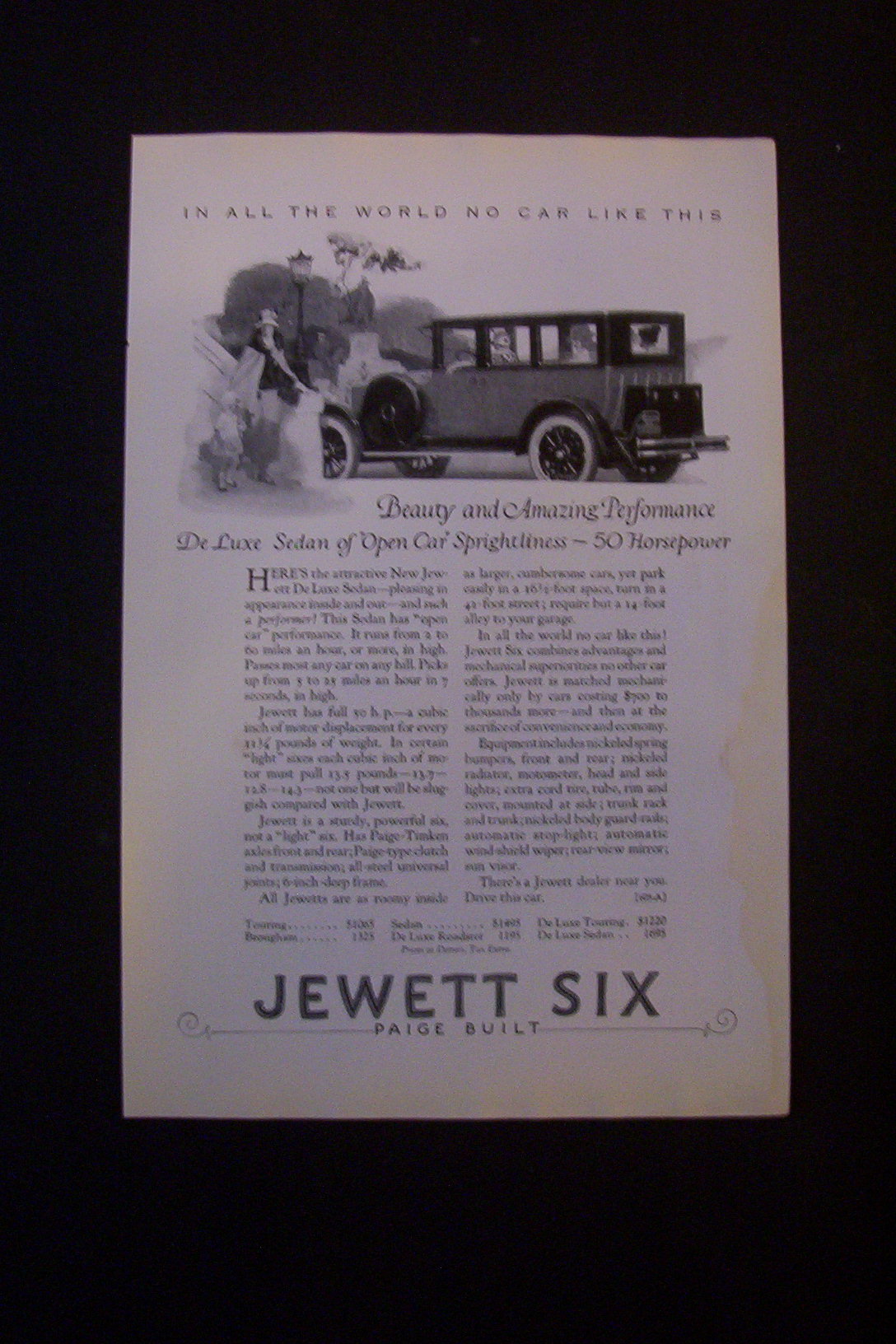 1924  Jewett  Six