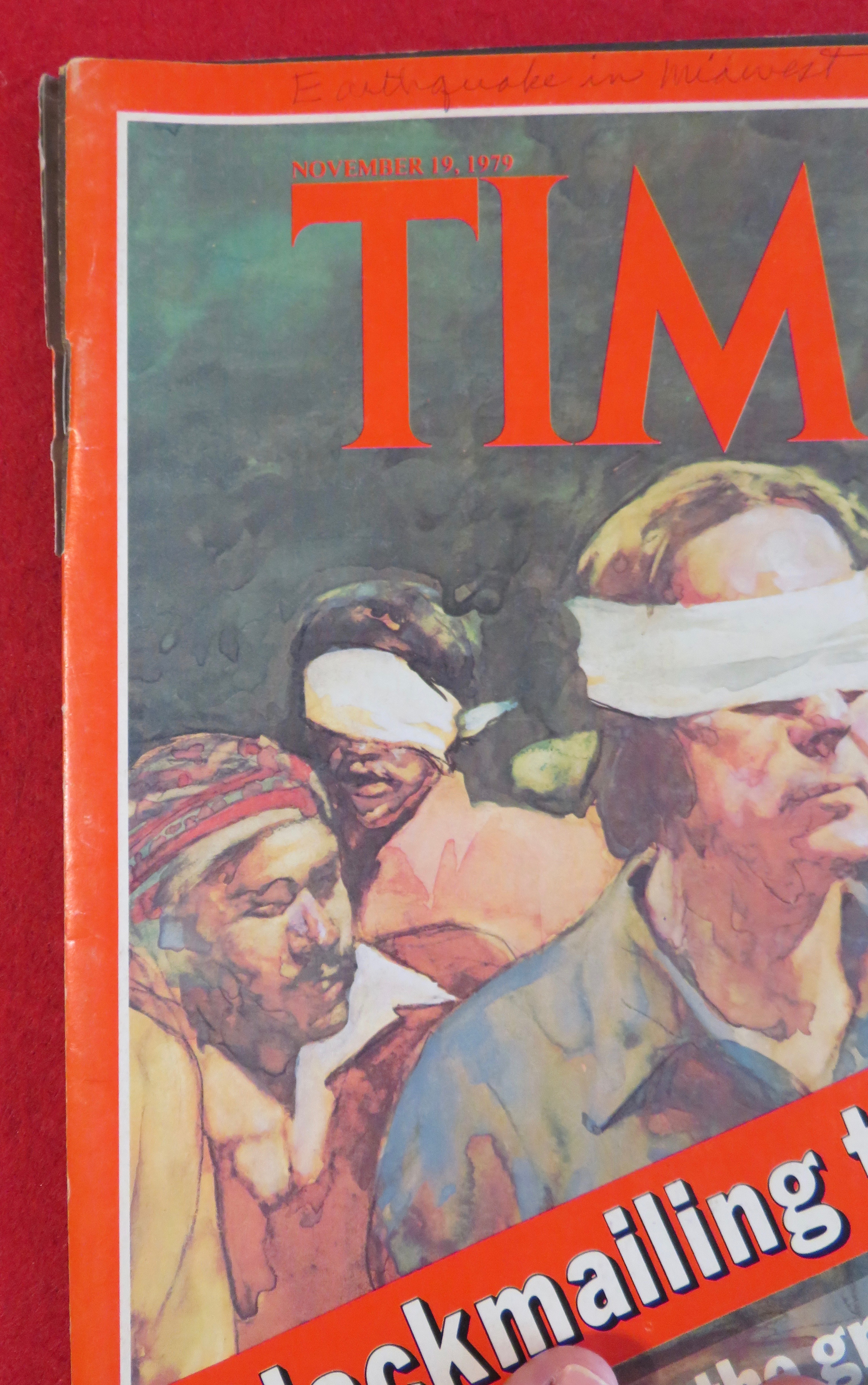 Time Magazine November 19, 1979 Blackmailing