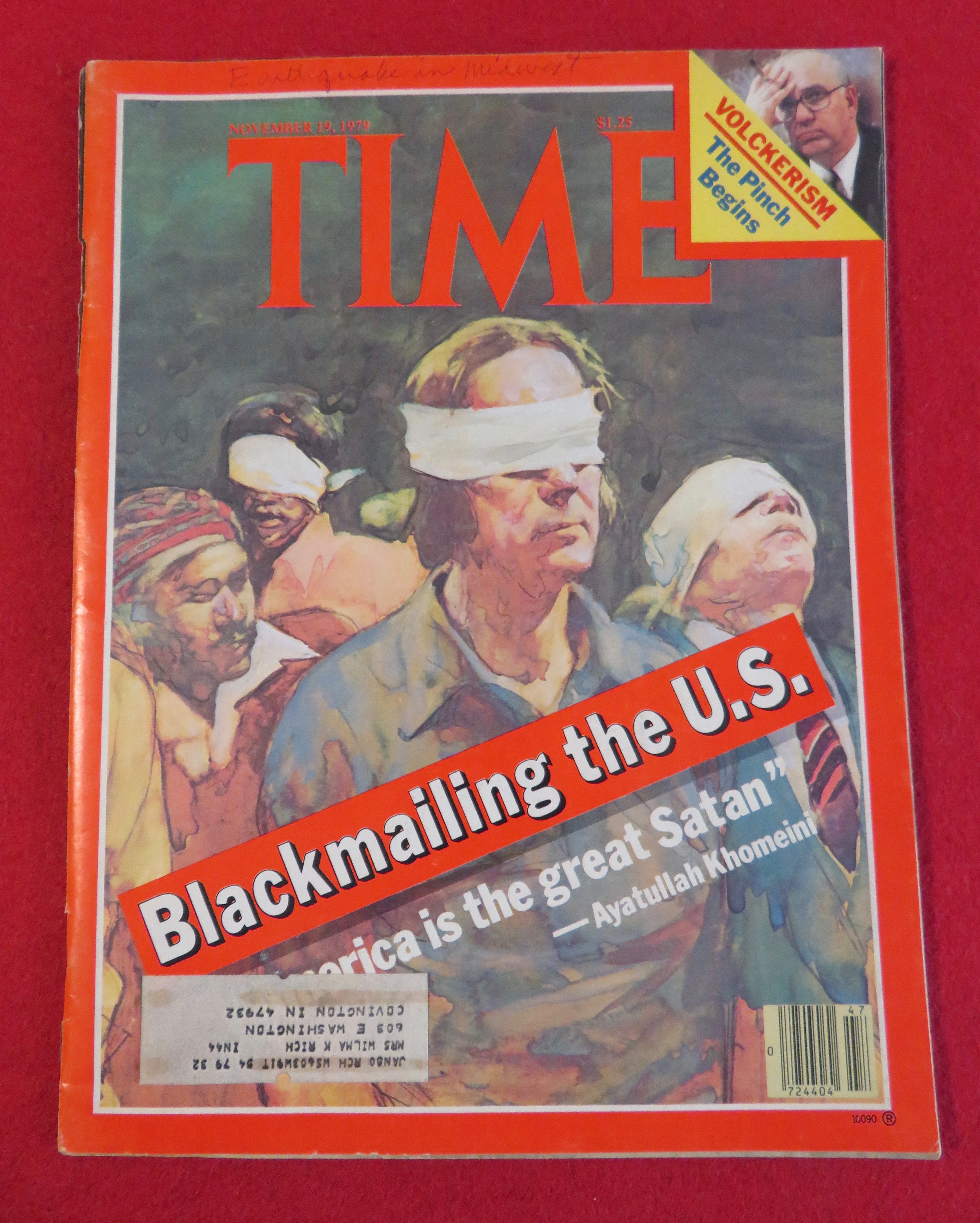 Time Magazine November 19, 1979 Blackmailing