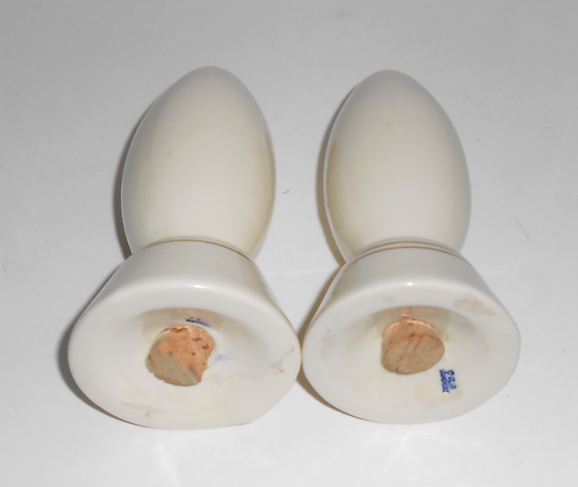 Coors Pottery Porcelain Barley/Hops Shaker Set! MINT