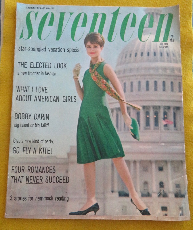 Seventeen Magazine July 1961 Bobby Darin
