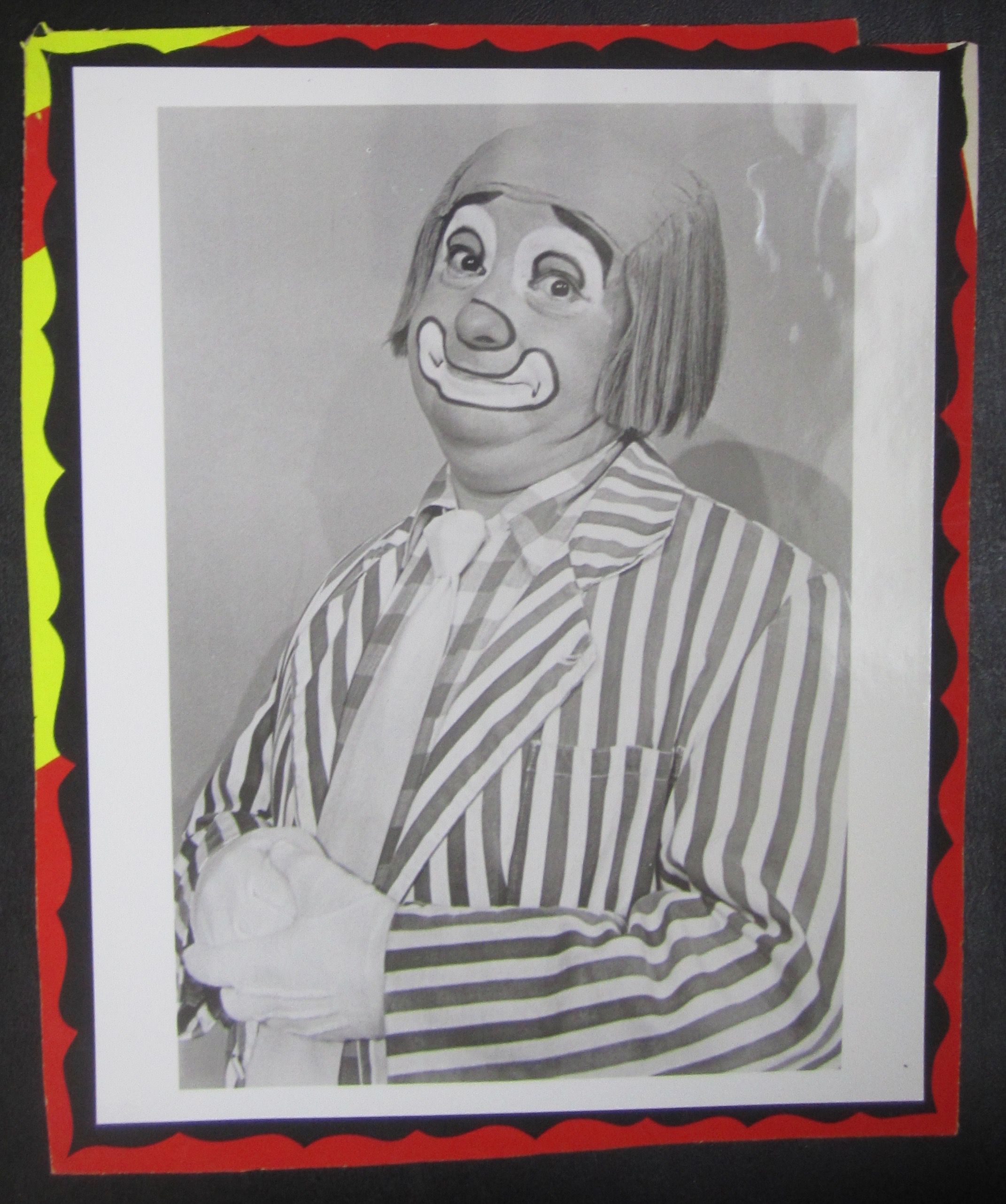 1970's Photo of Bozo's Circus Cookie The Clown