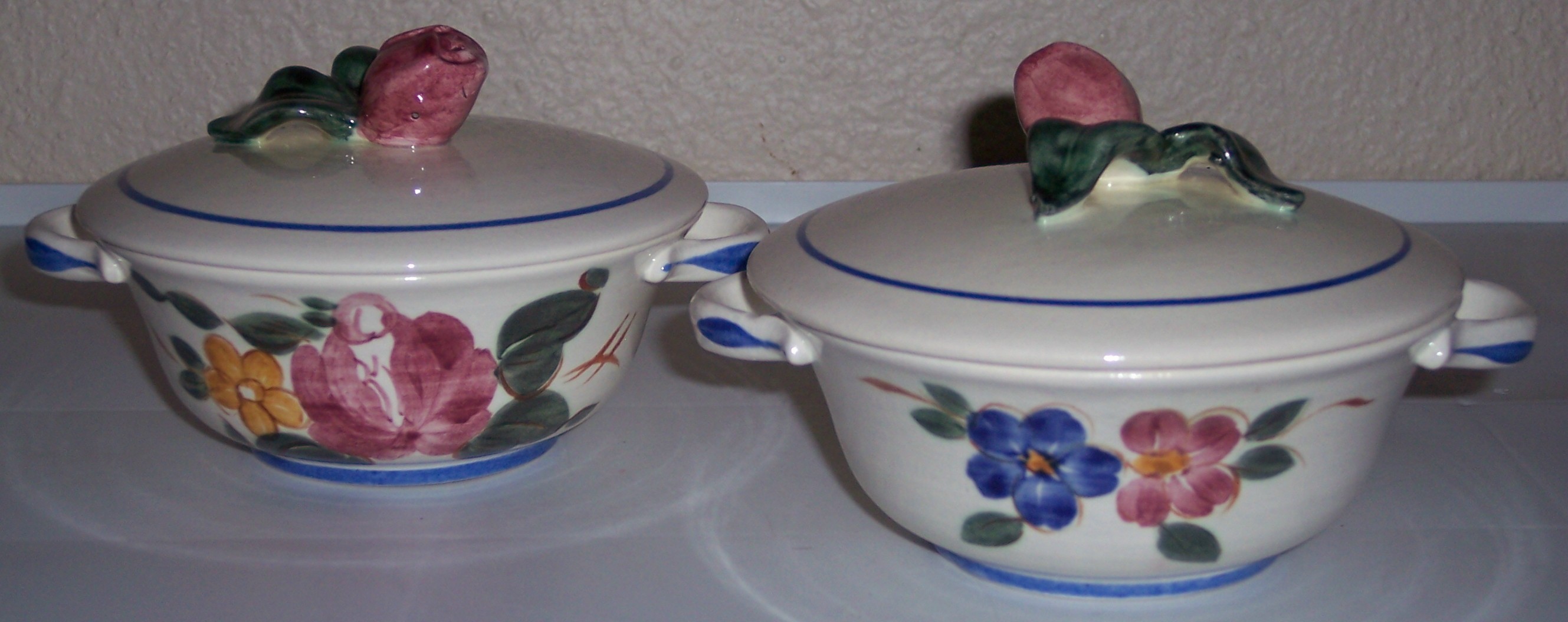 Red Wing Pottery Orleans Cream Soup Bowl W/Lid!