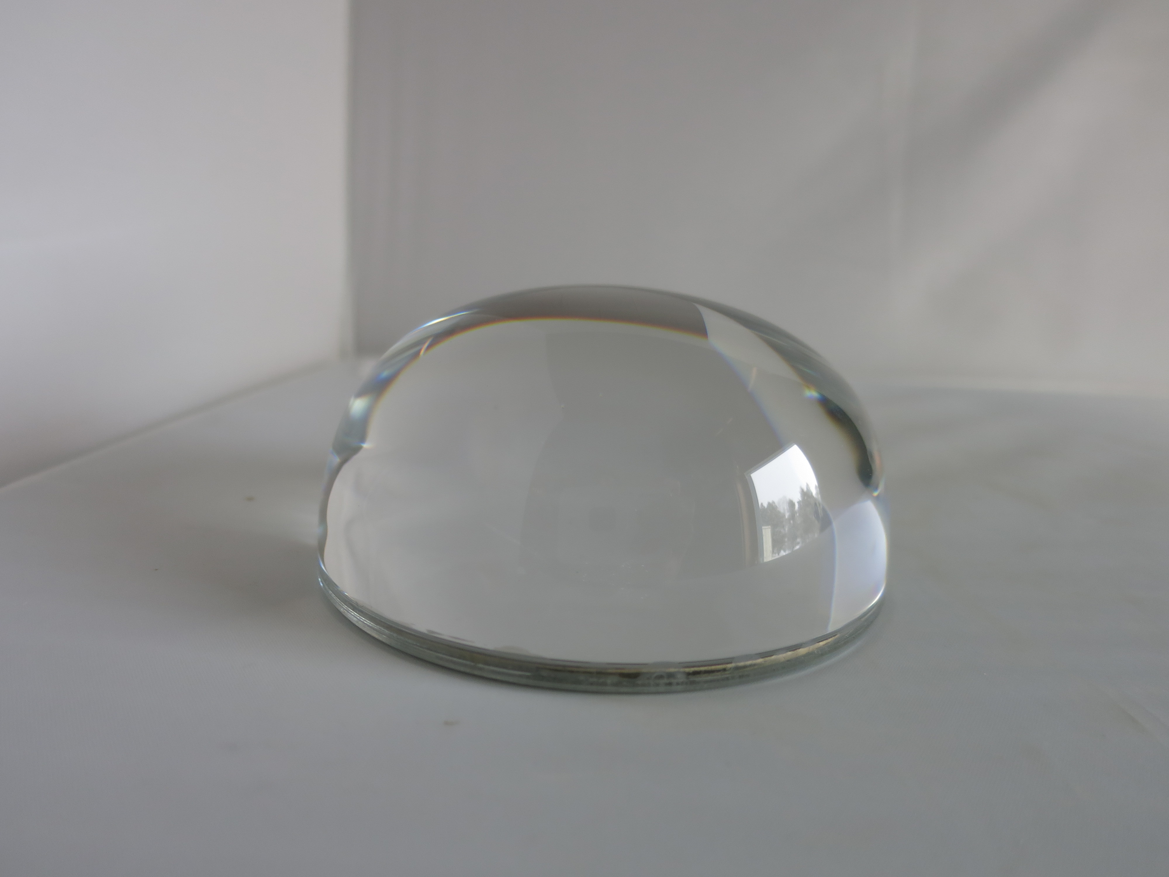Punch Studio Crystal Paperweight Letter S Initial Monogram