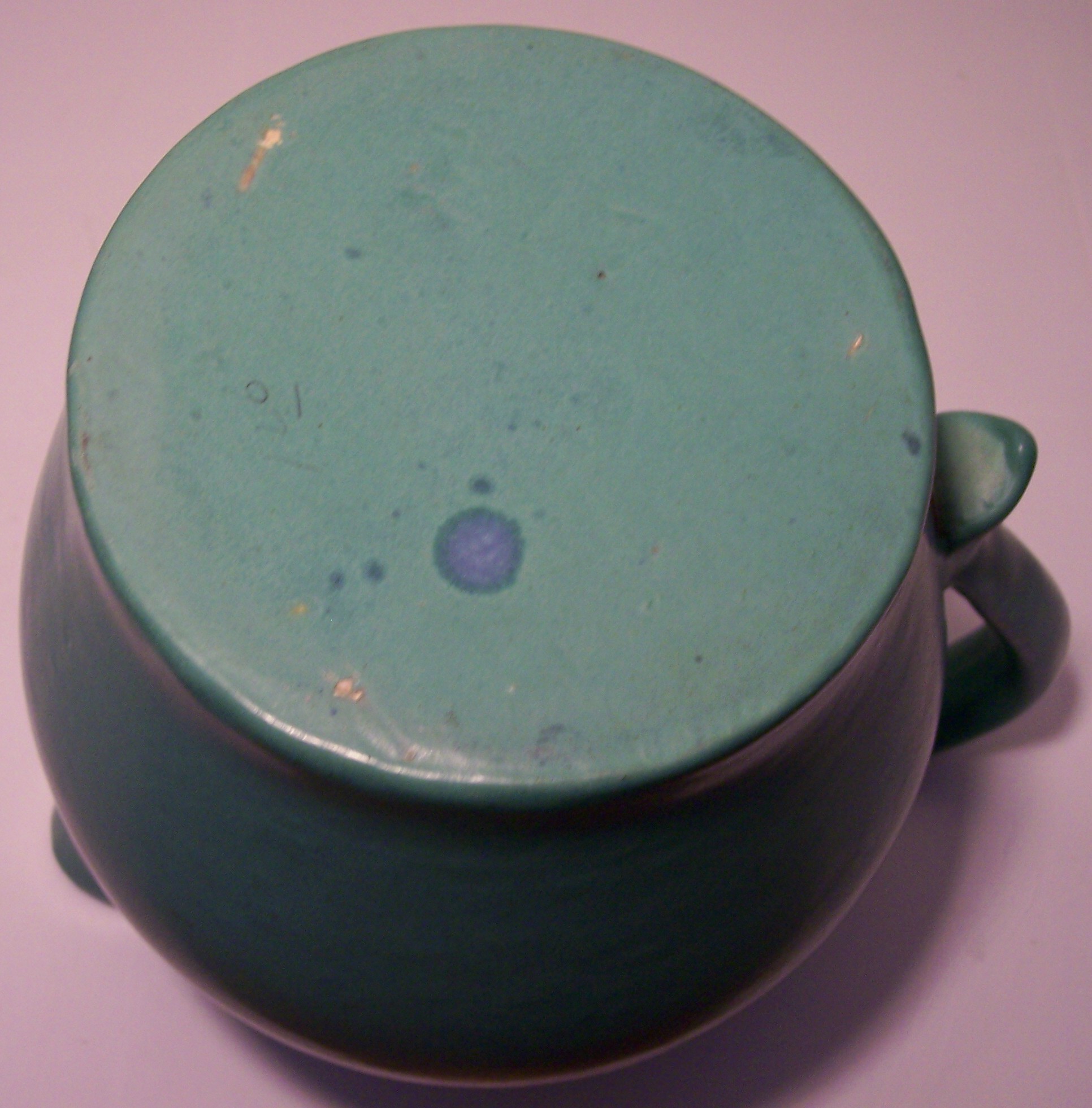 Pfaltzgraff Art Pottery Matte Green #217 Pitcher