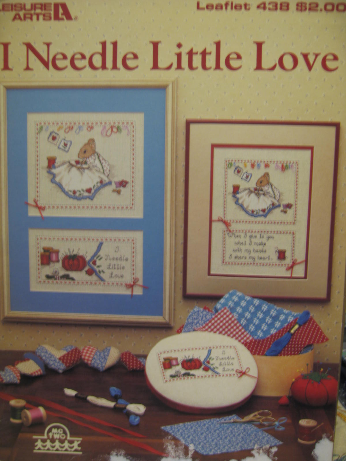 Leisure Arts I Needle Little Love #438