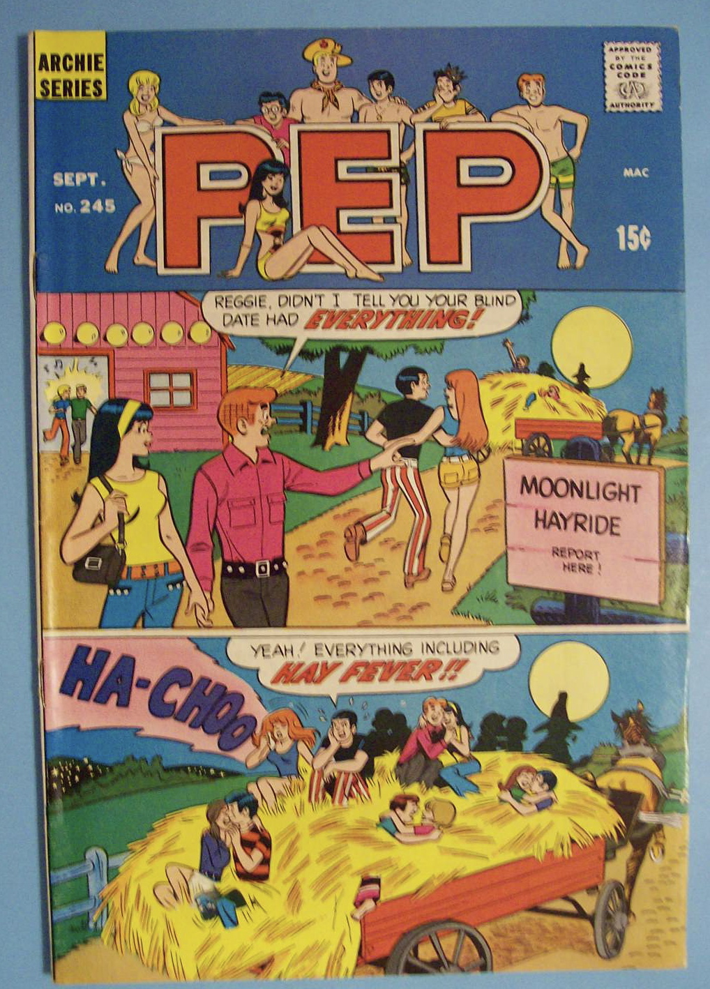 Pep Comics - September 1970 - Some Catch