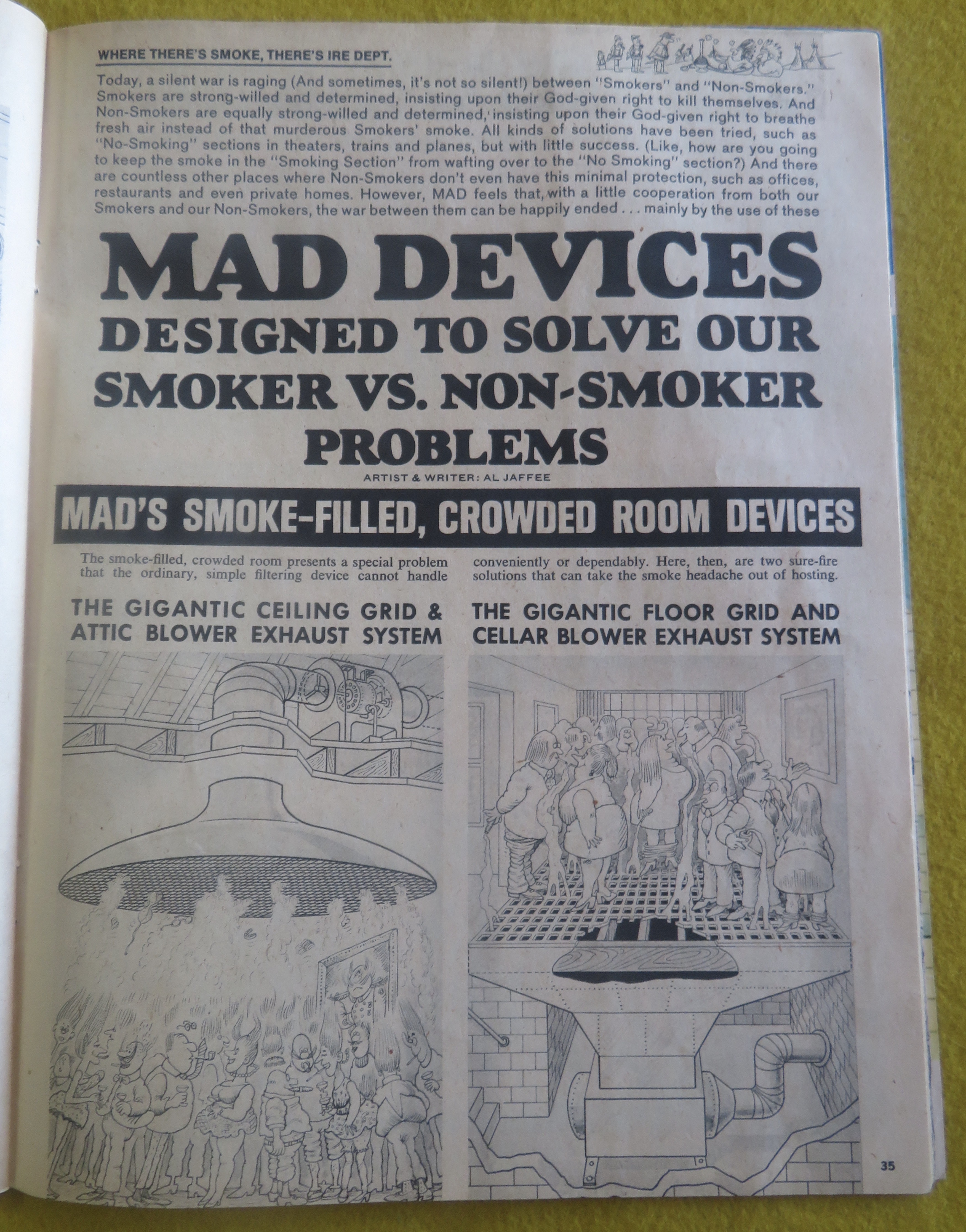 Mad Magazine September 1975 The Towering Inferno