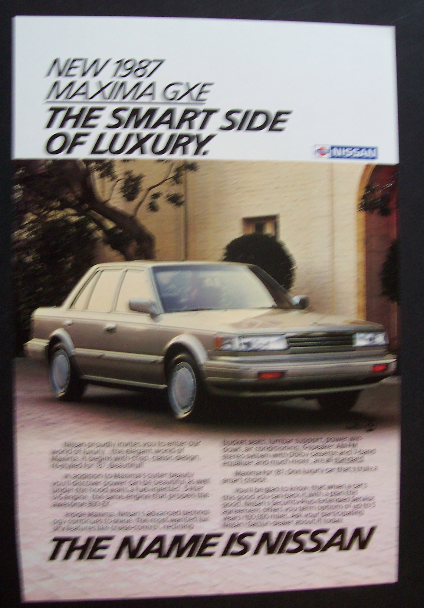 1986 Nissan Maxima GXE