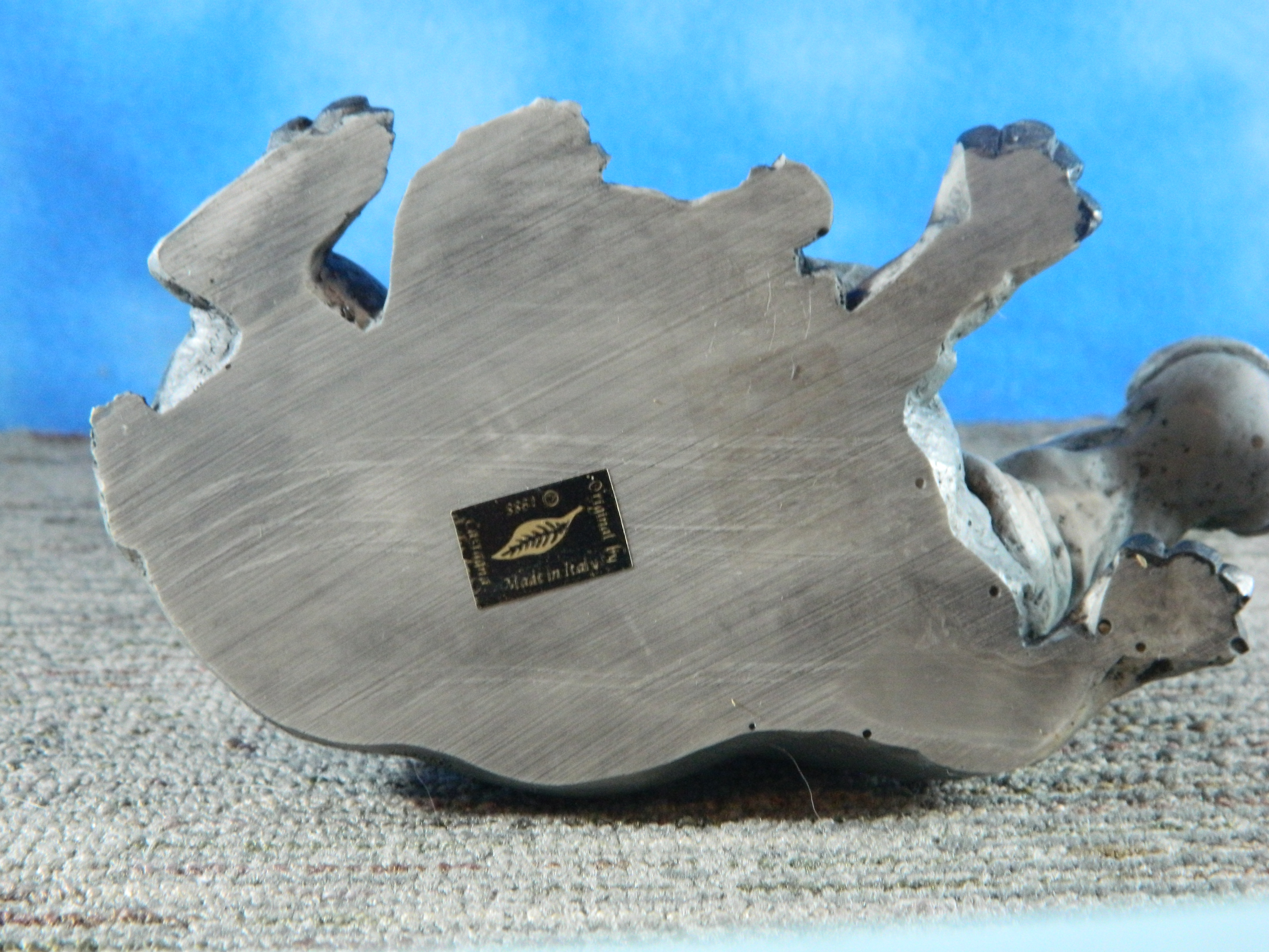 Castagna Italy Alabaster Resin Hippo with Baby