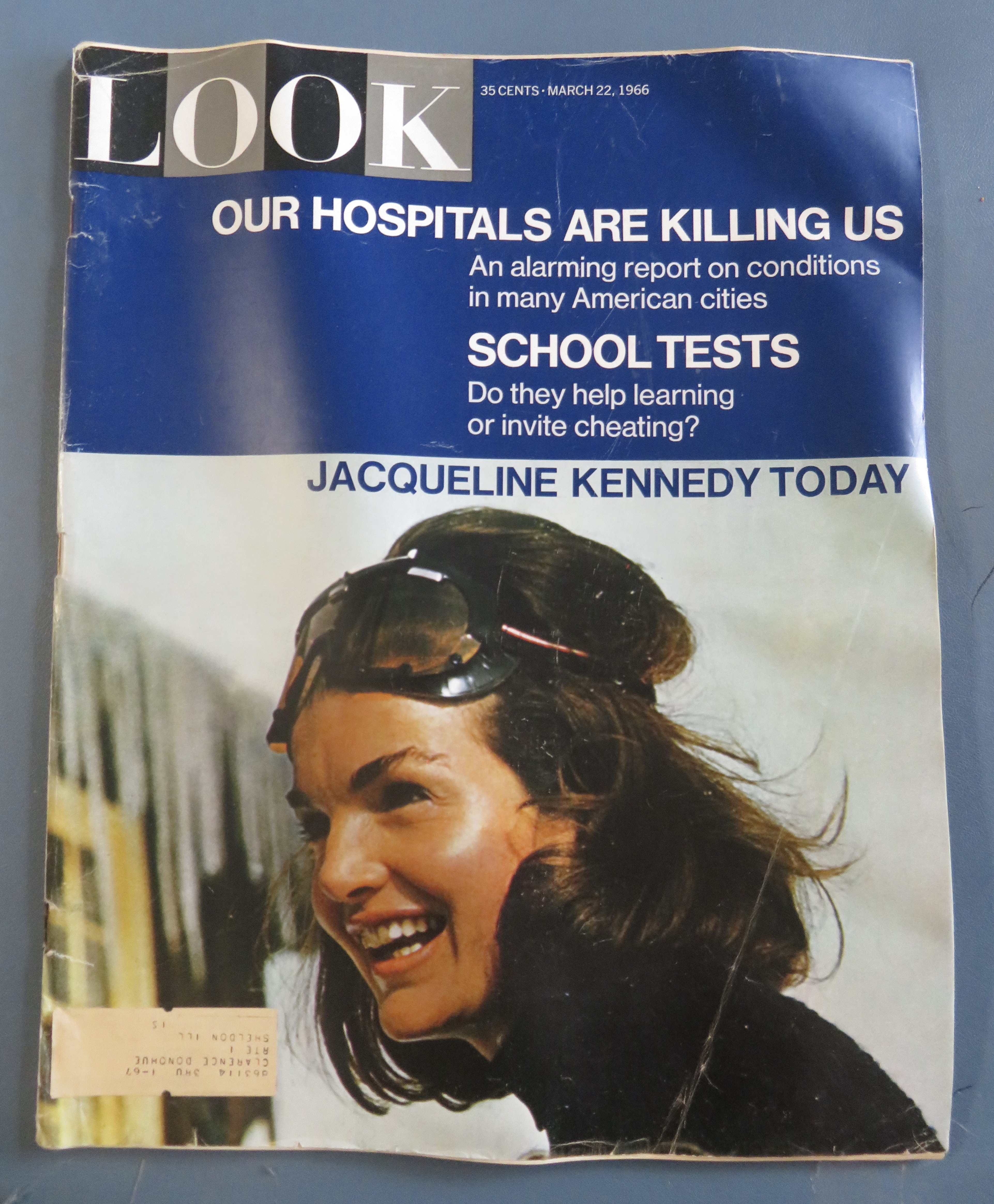 Look Magazine March 22, 1966 Jackie Kennedy Today
