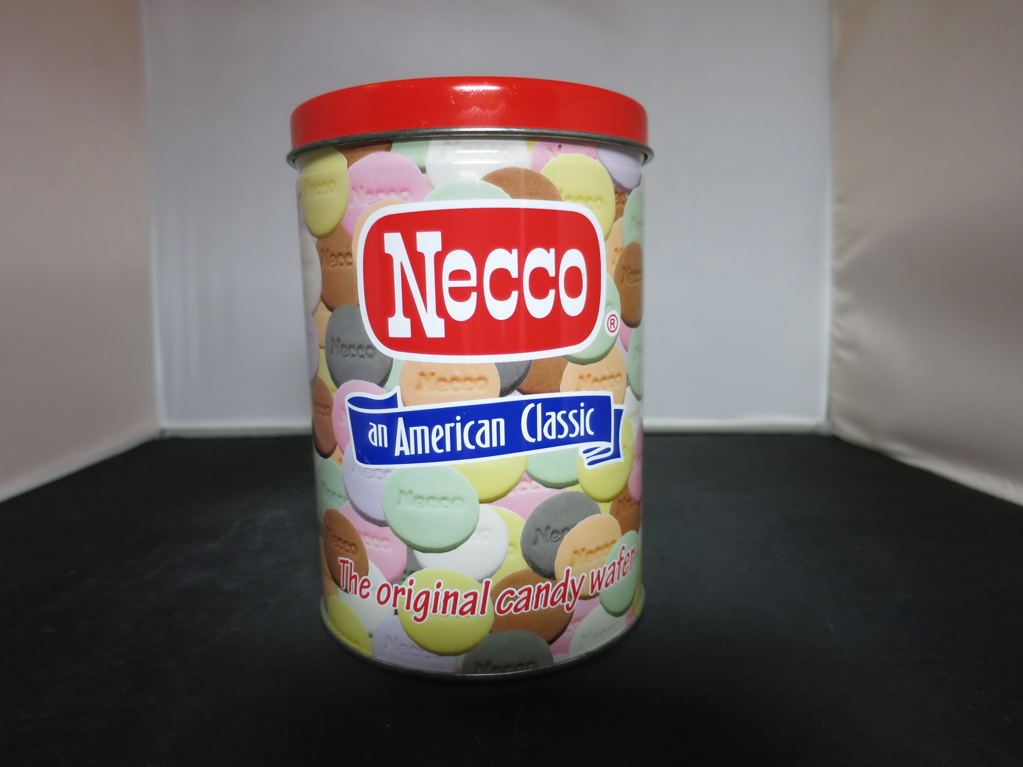Vintage Necco Candy Wafer tin New England Confectionery Co