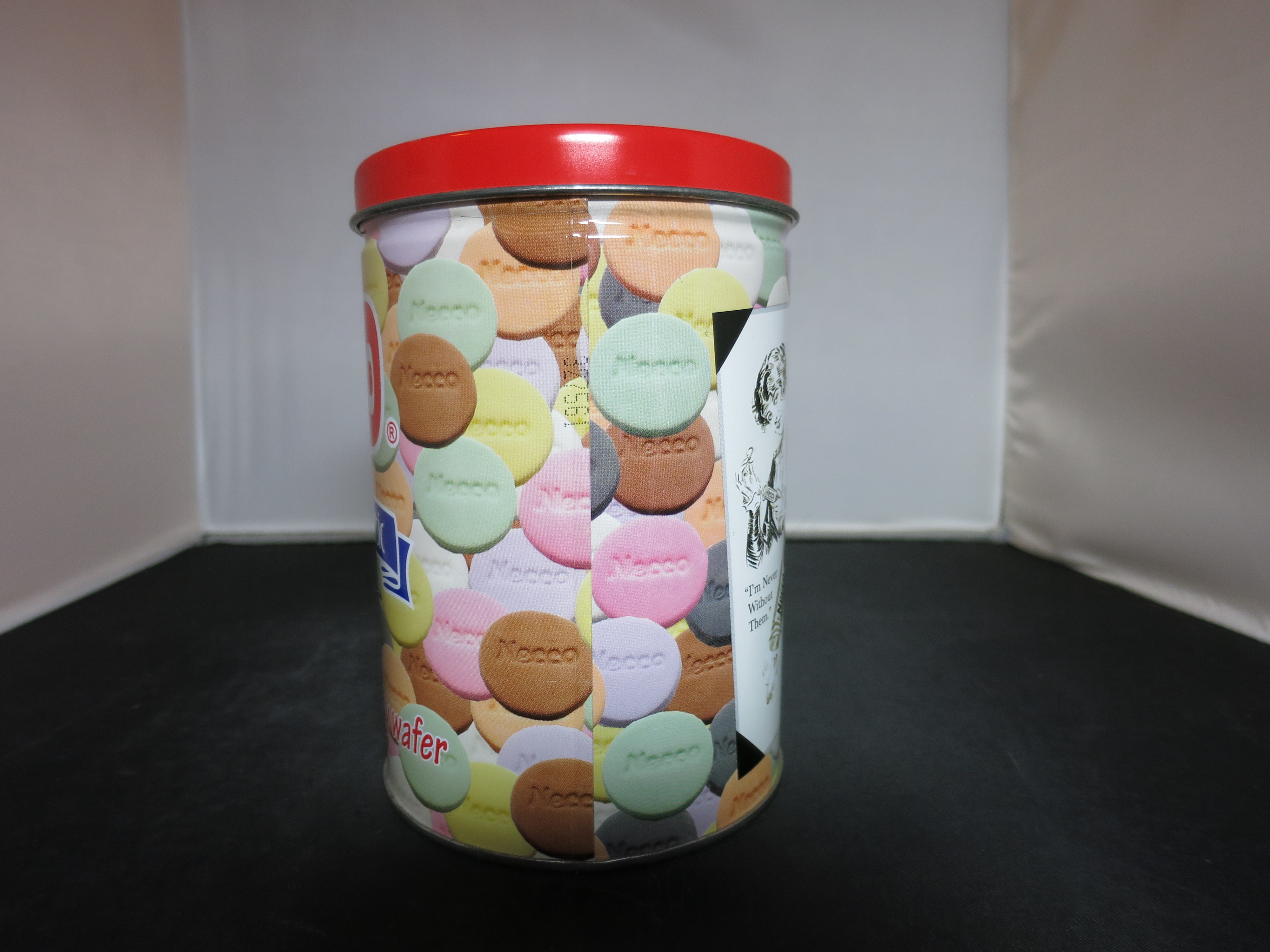 Vintage Necco Candy Wafer tin New England Confectionery Co