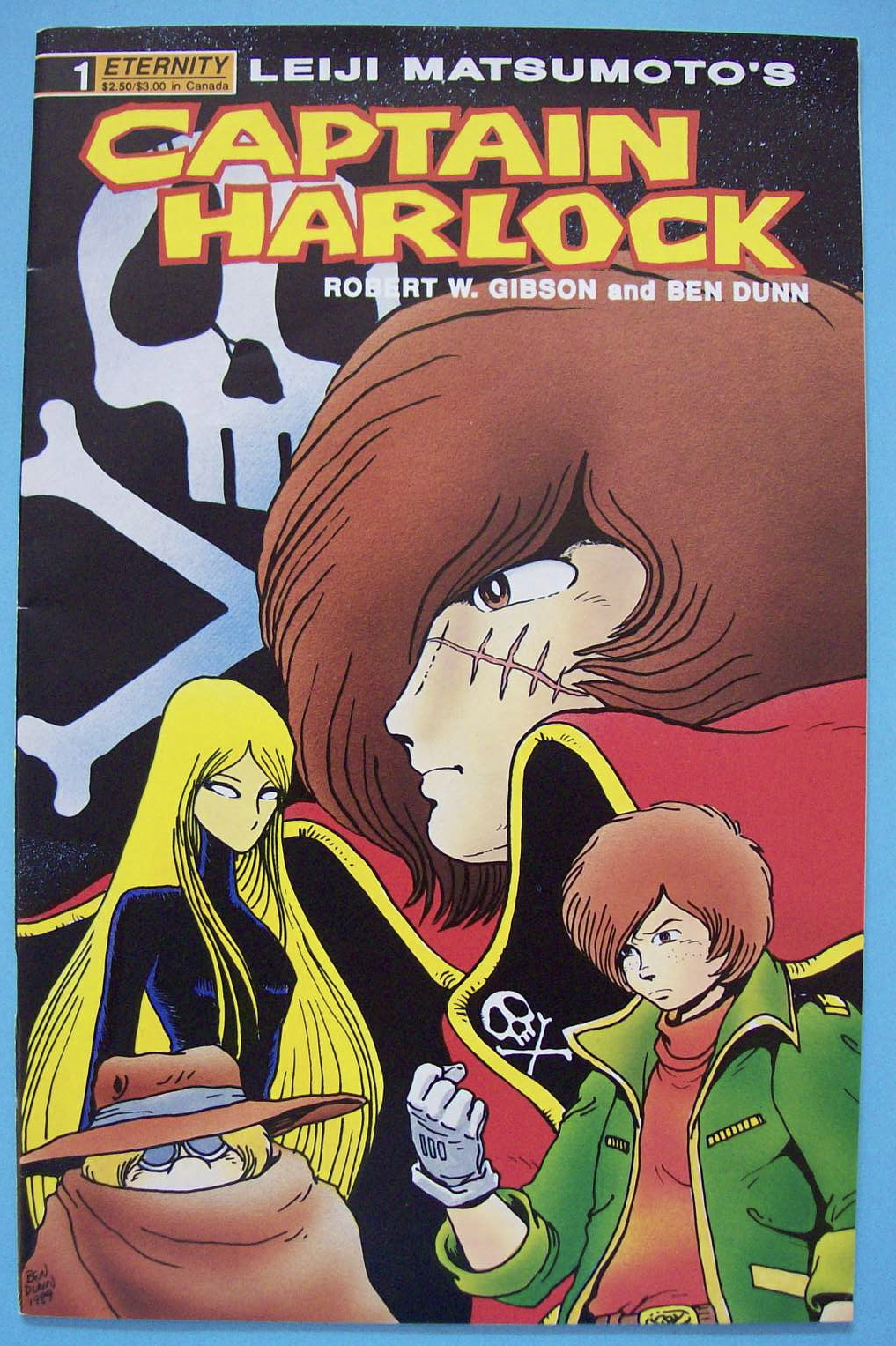 Captain Harlock Comics -Oct 1989- An Exchange Of Future