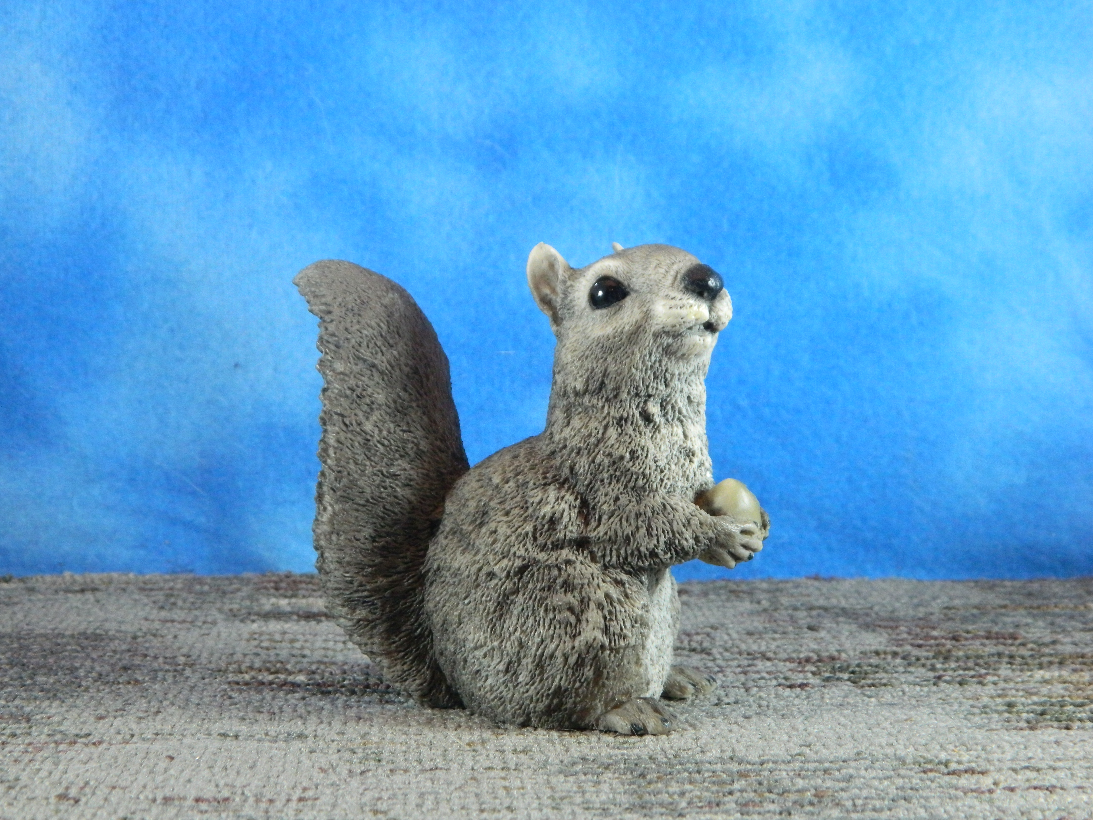 Castagna Italy Alabaster Resin Grey Squirrel
