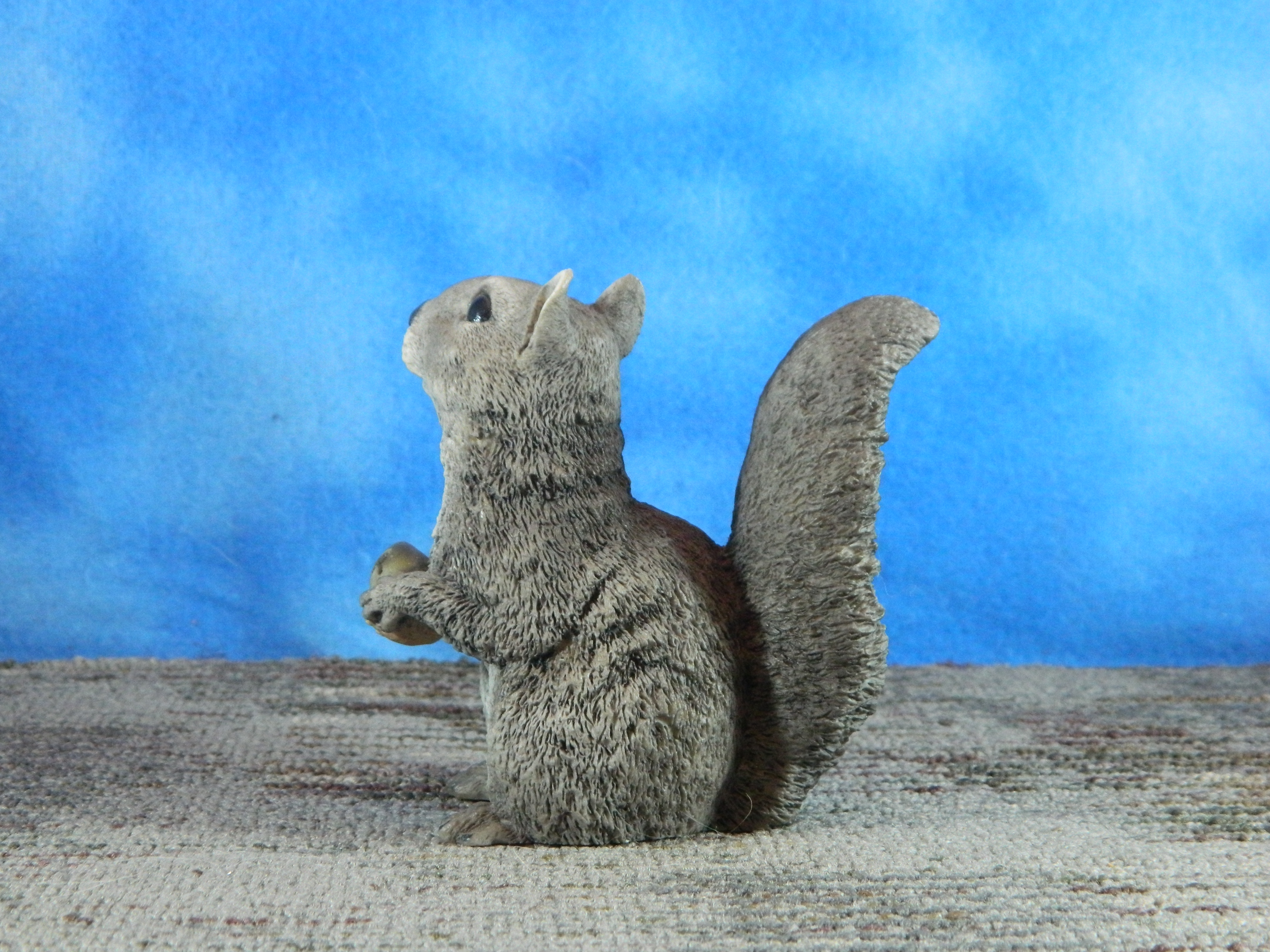 Castagna Italy Alabaster Resin Grey Squirrel