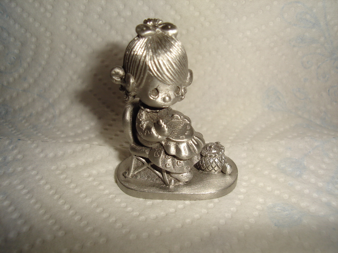Precious Moments Pewter Figurine