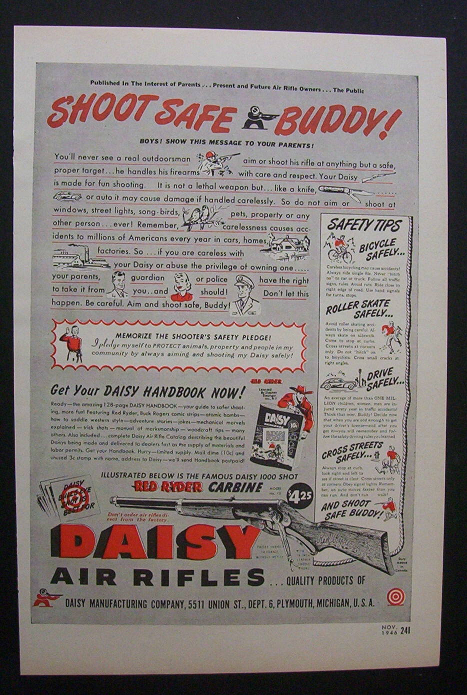 1946  Daisy   Air   Rifles