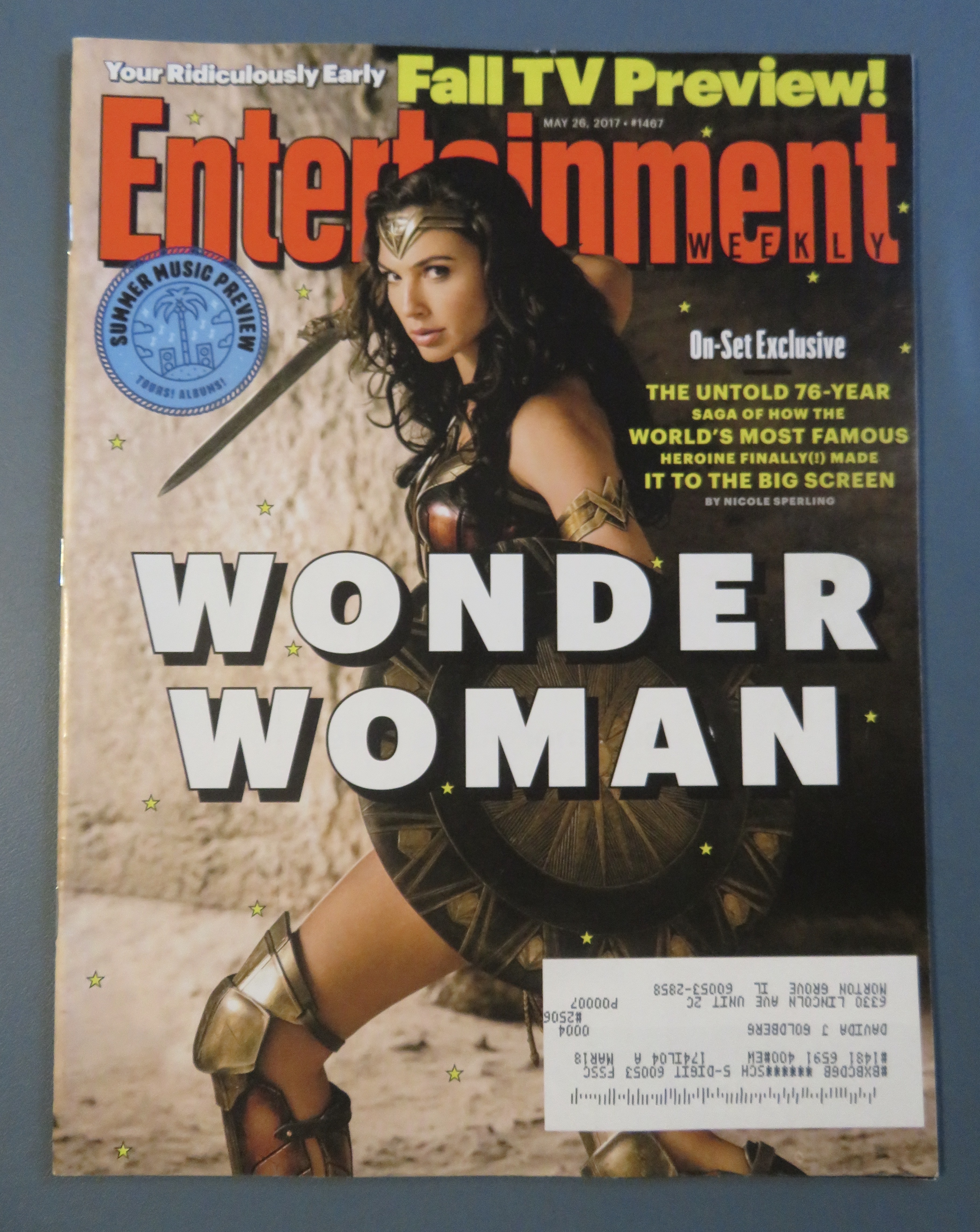 Entertainment Magazine May 26, 2017 Wonder Woman