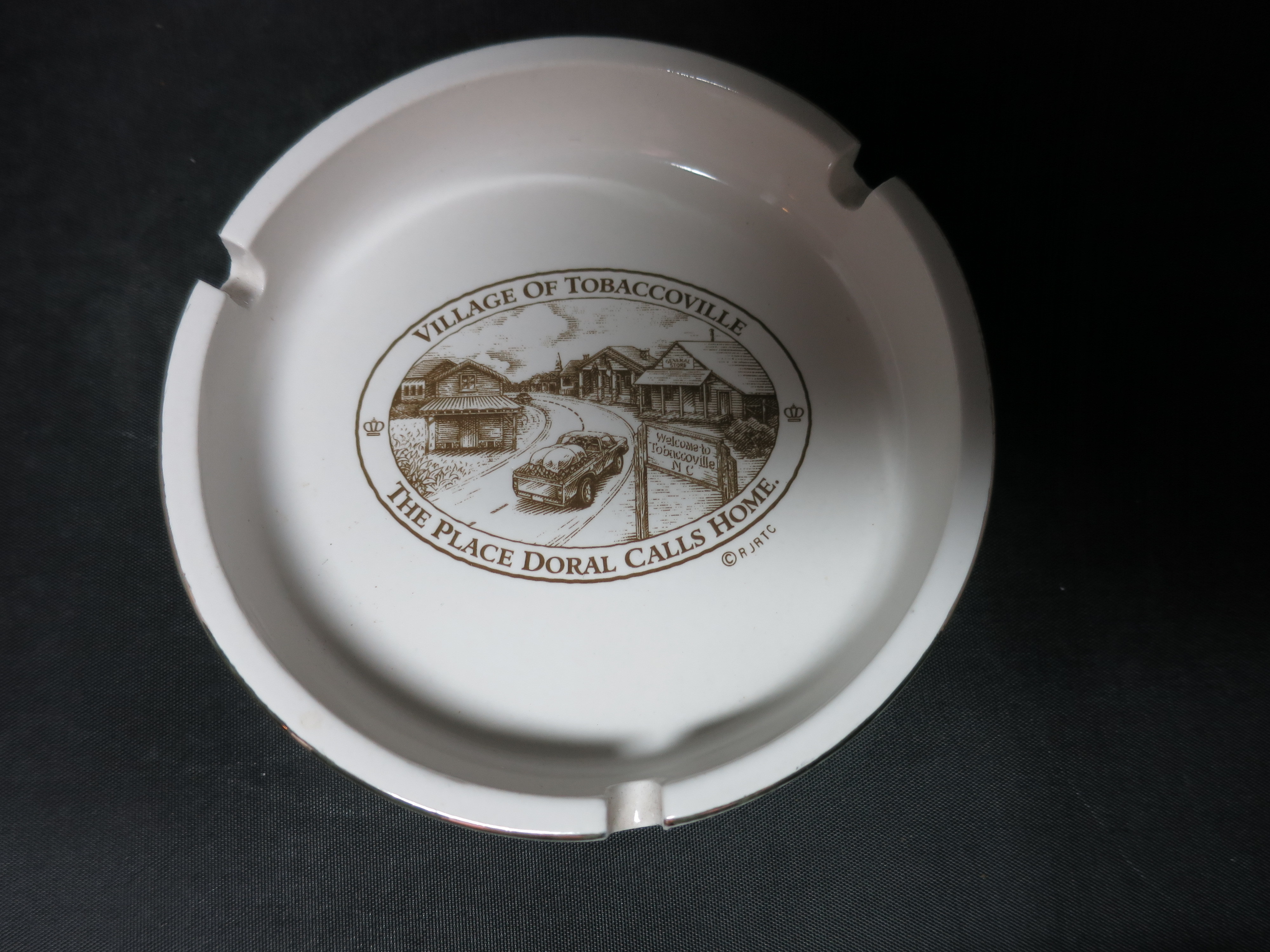 Doral Cigarette Ashtray Village of Tobaccoville