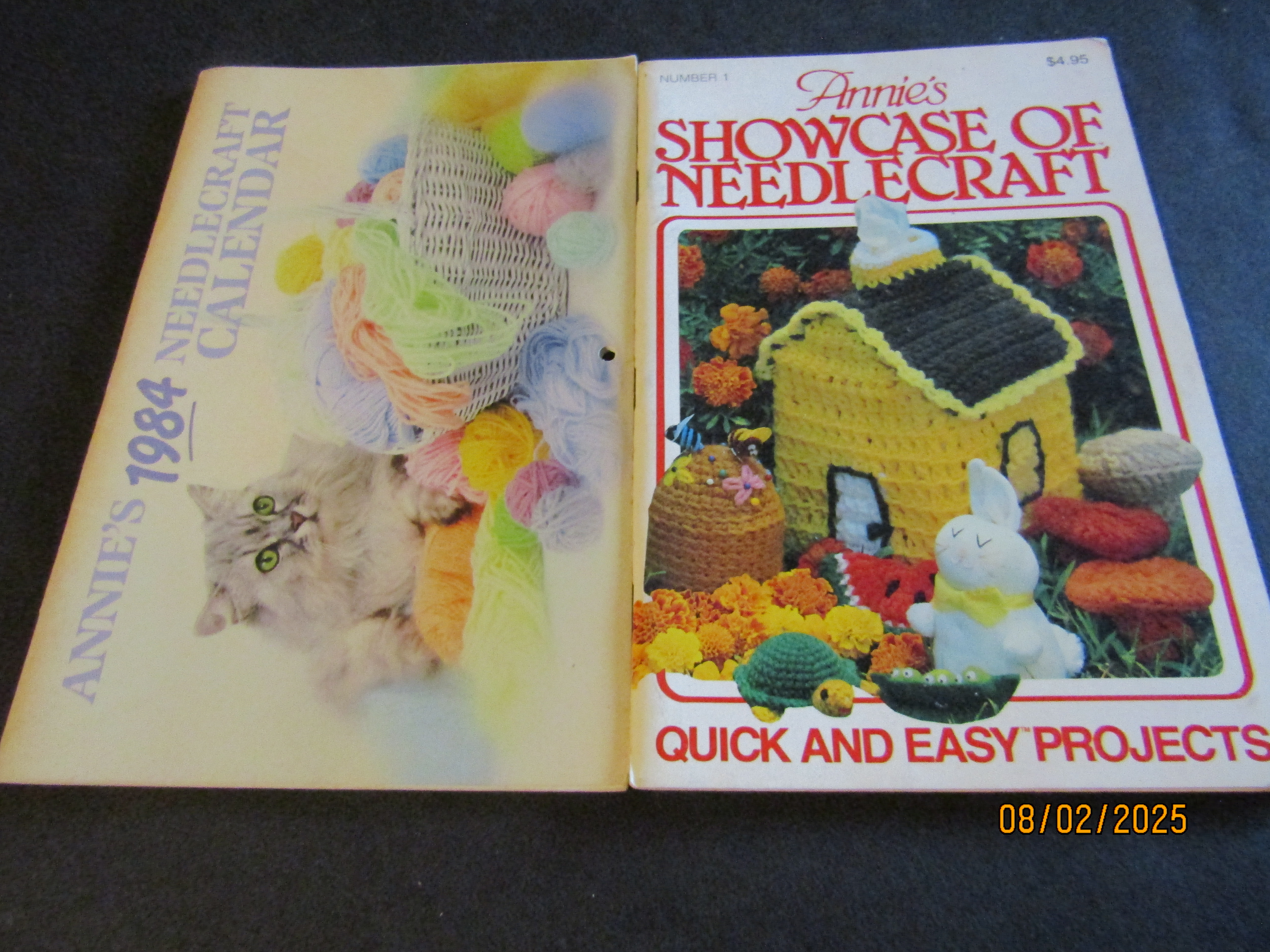 Annie's Booklet 1984 Calendar & Showcase of Needlecraft