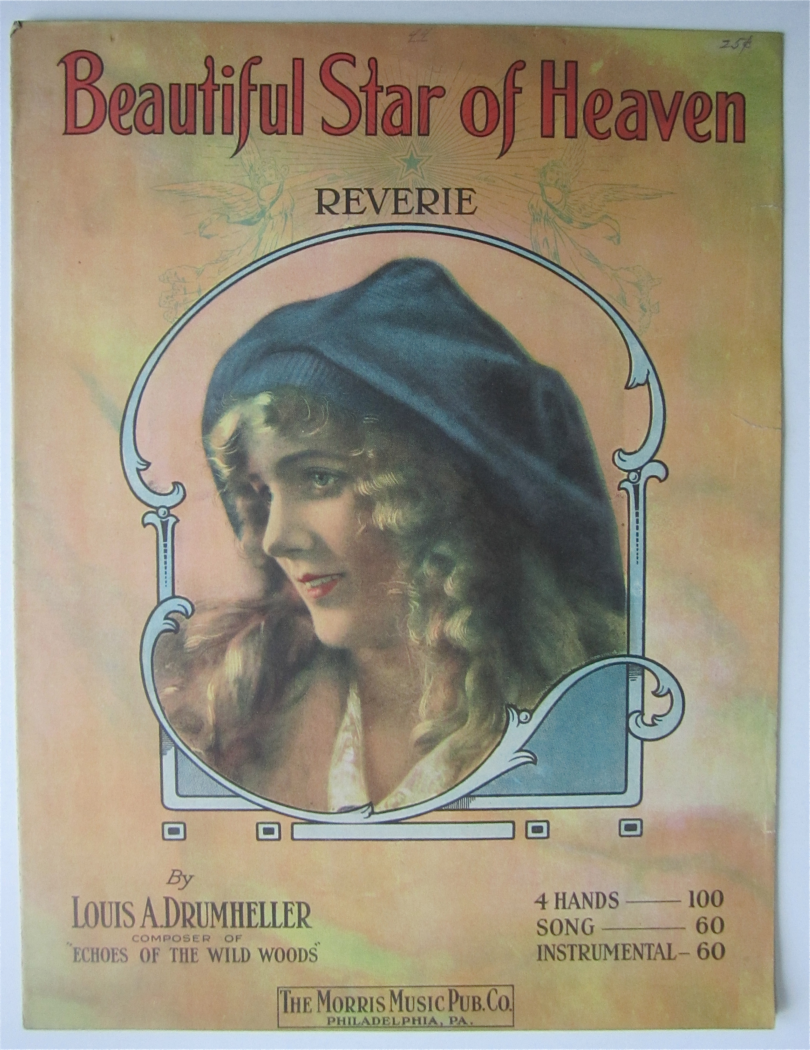 1905 Beautiful Star Of Heaven By Louis Drumheller
