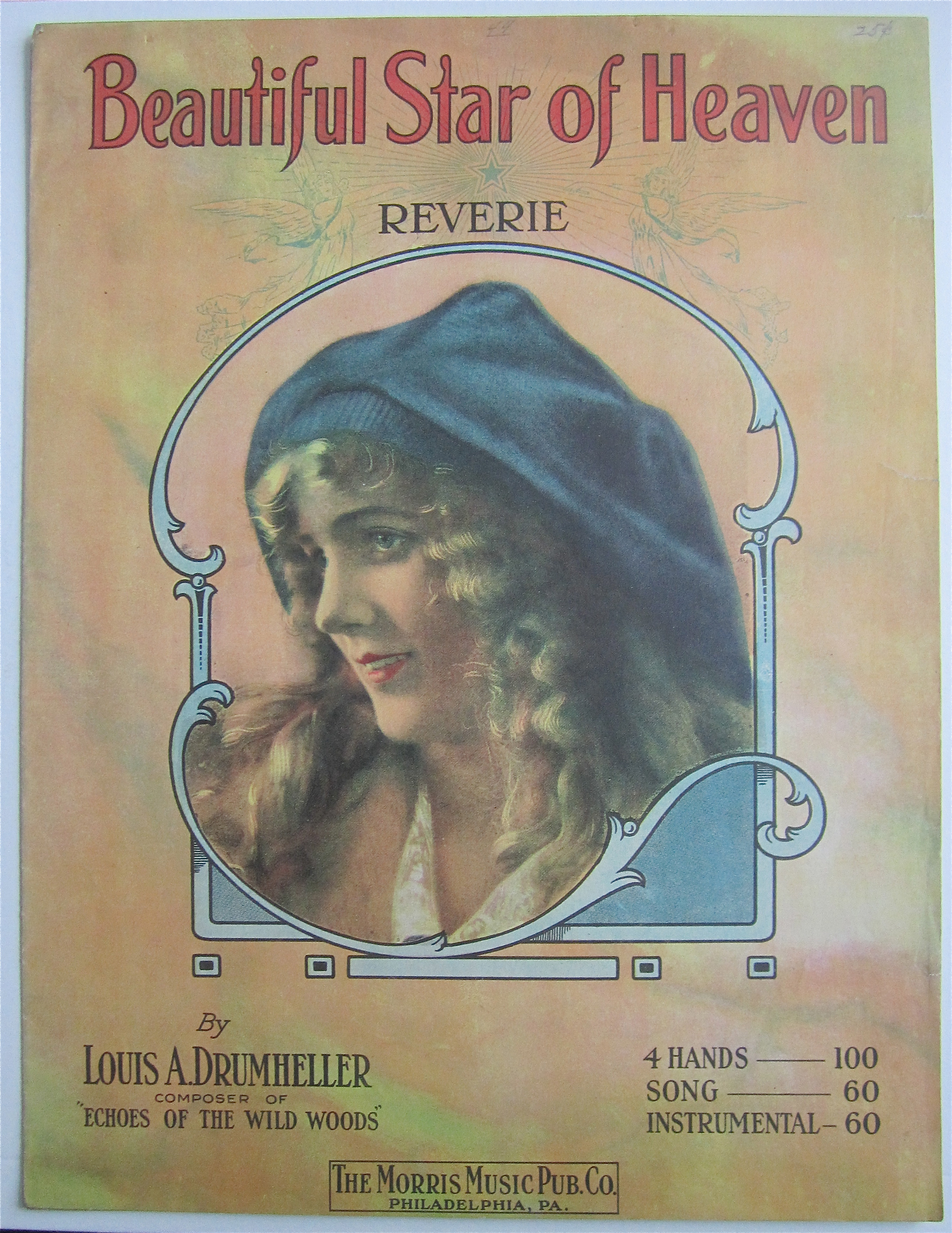 1905 Beautiful Star Of Heaven By Louis Drumheller