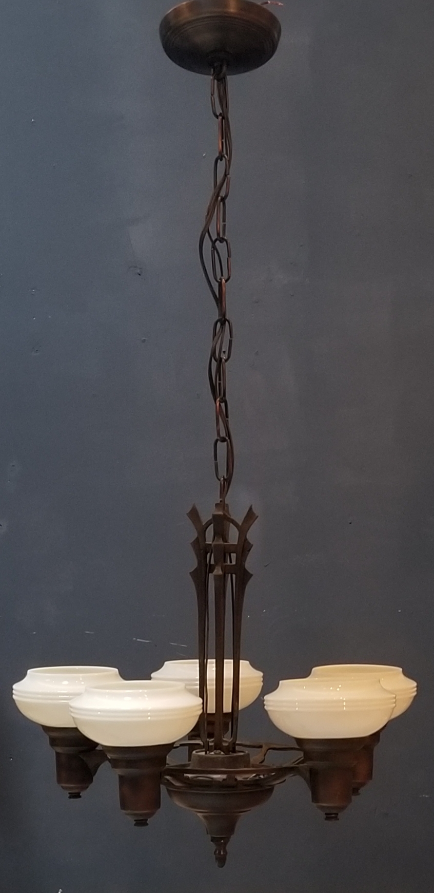 1940's Pendent light