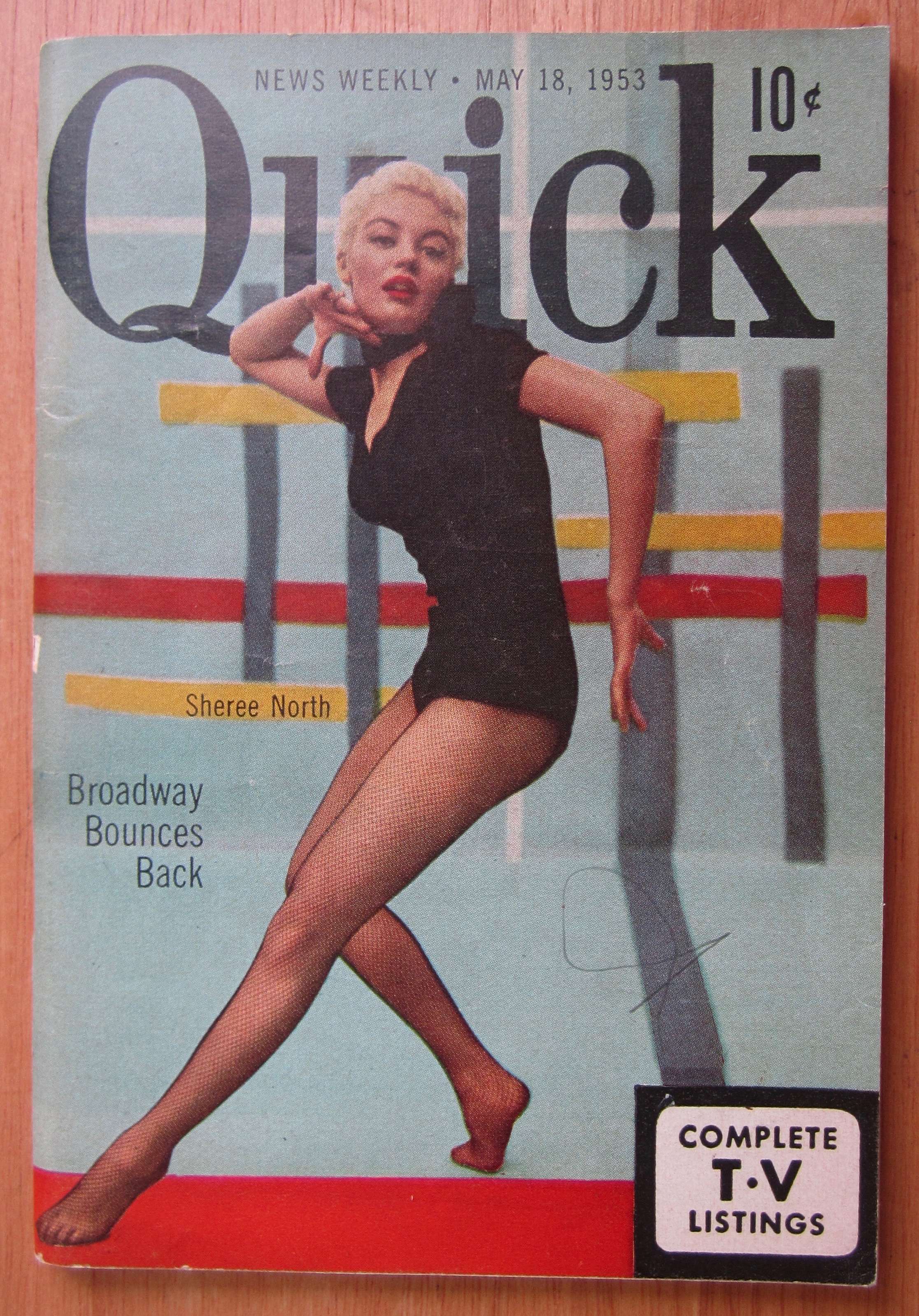 Quick Magazine May 18, 1953 Sheree North
