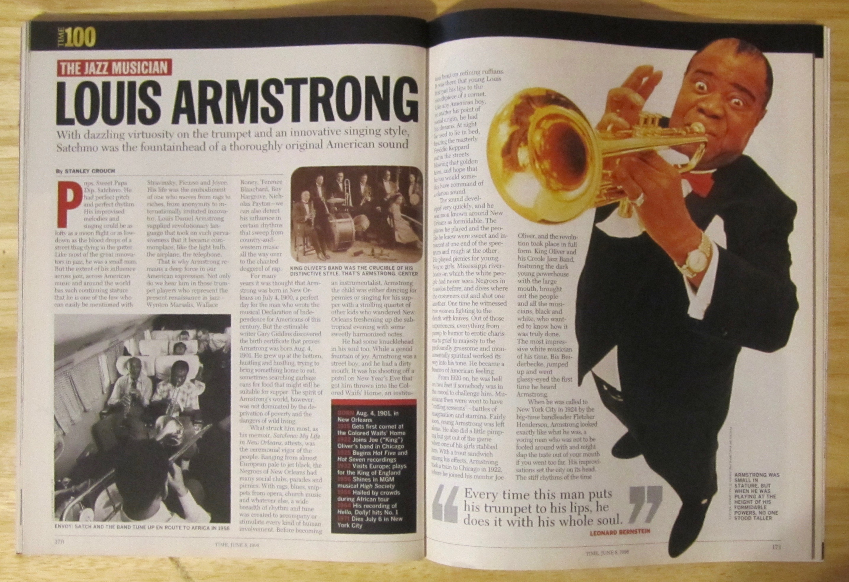 Time Magazine-June 8, 1998-100 Artists & Entertainers