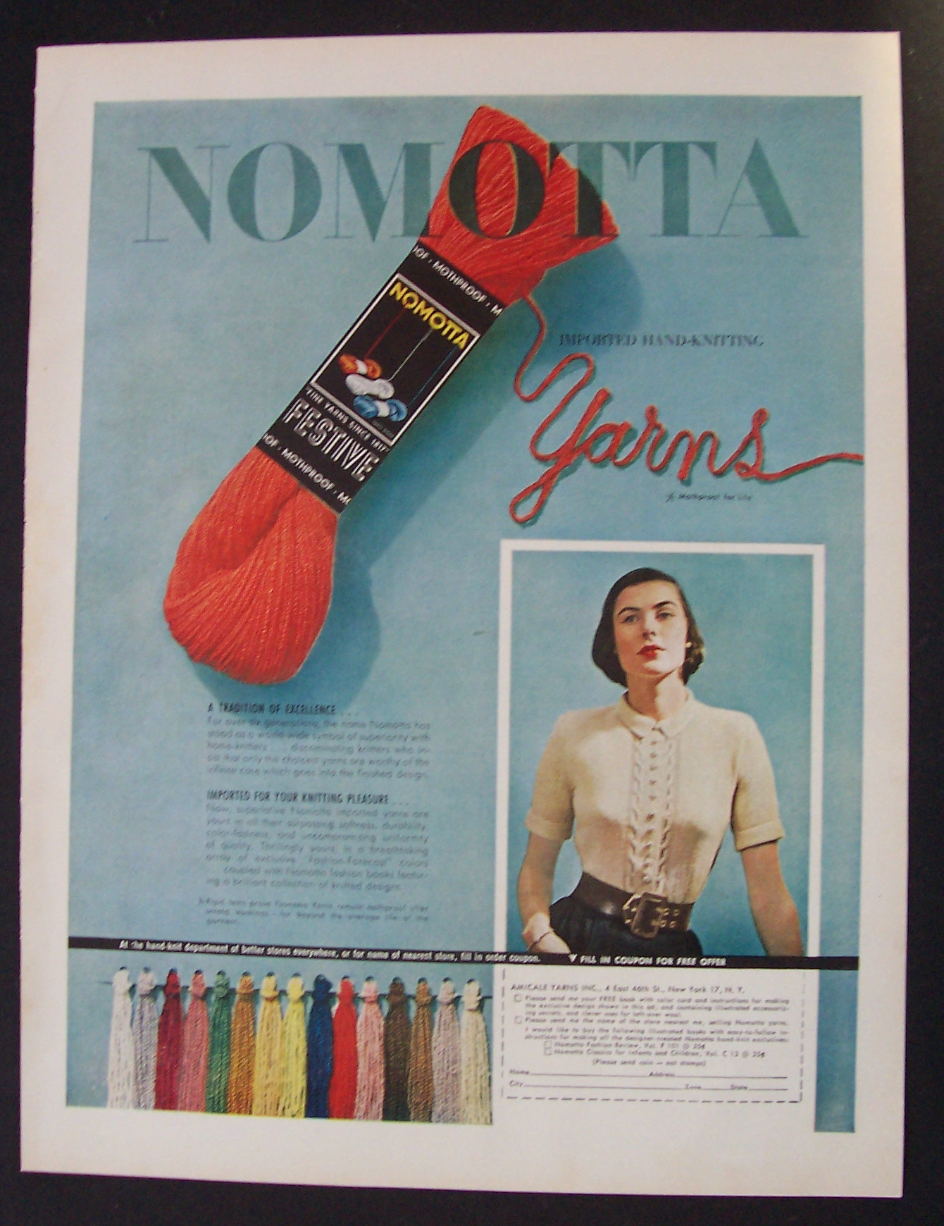 1950 Nomotta Yarns